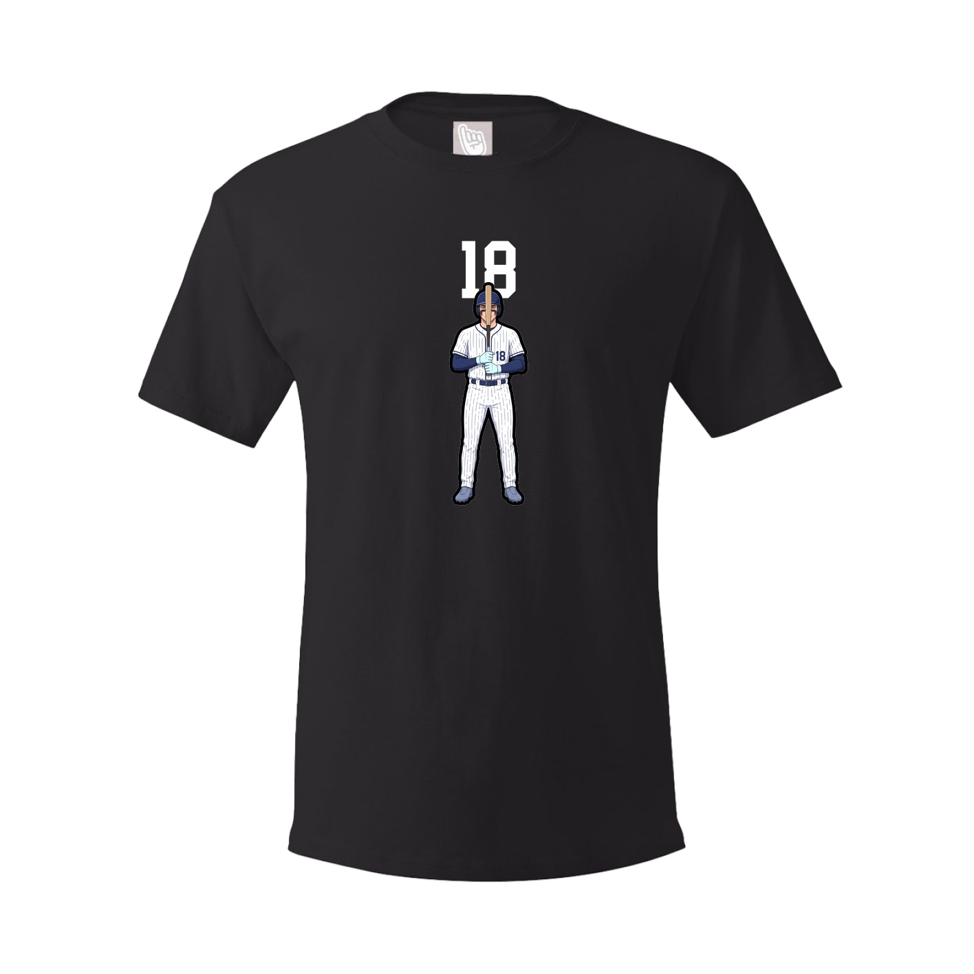 Tee — Number Top in Black