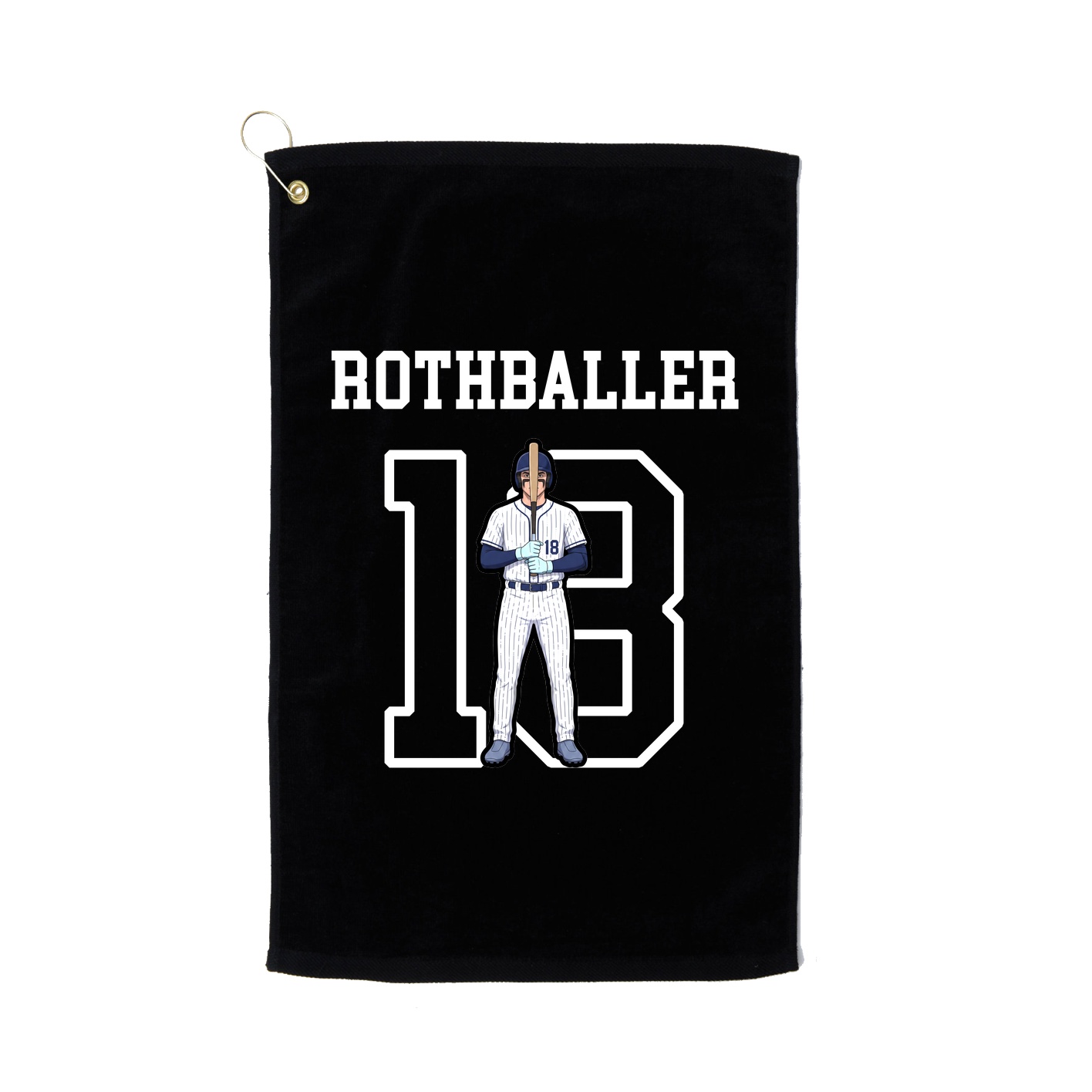 Golf Towel — Shirsey in Black