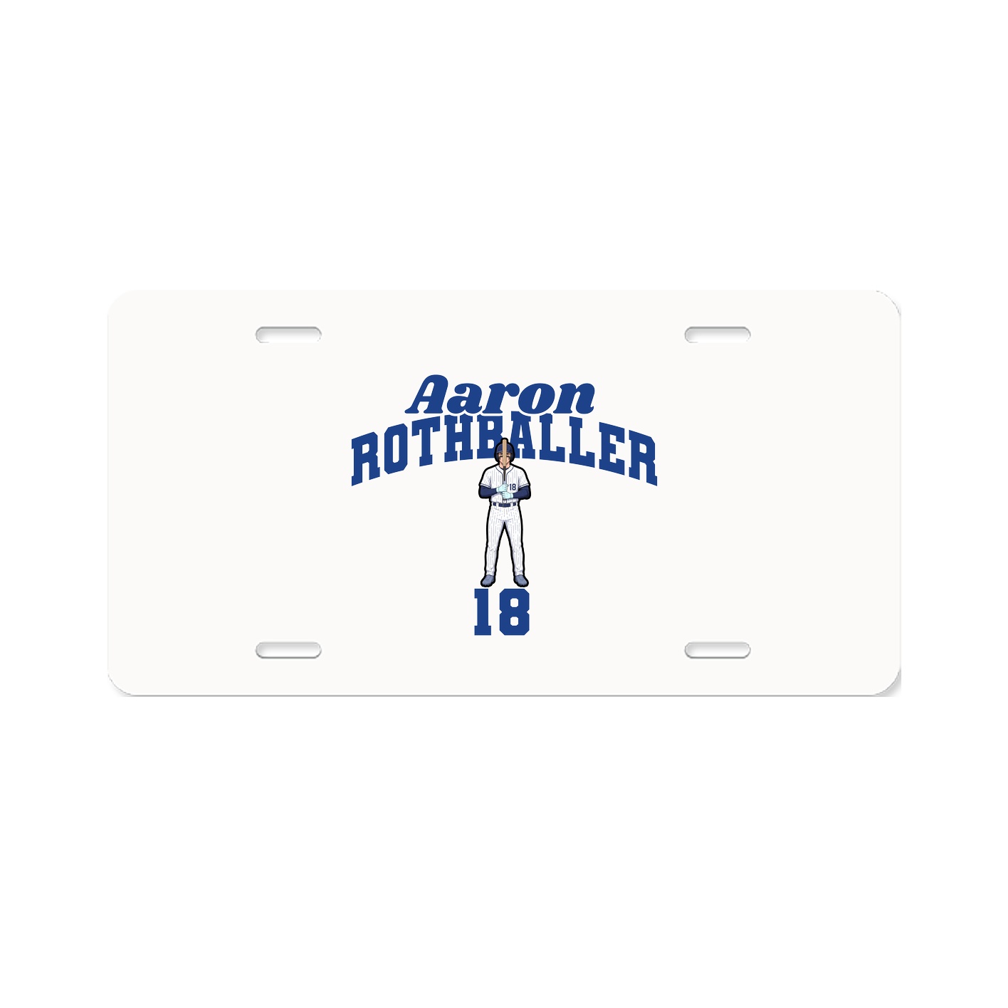 License Plate — Signature Arch in Classic