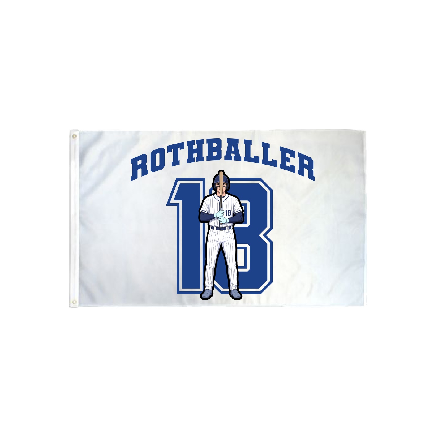 3x5 Flag — Number in Classic