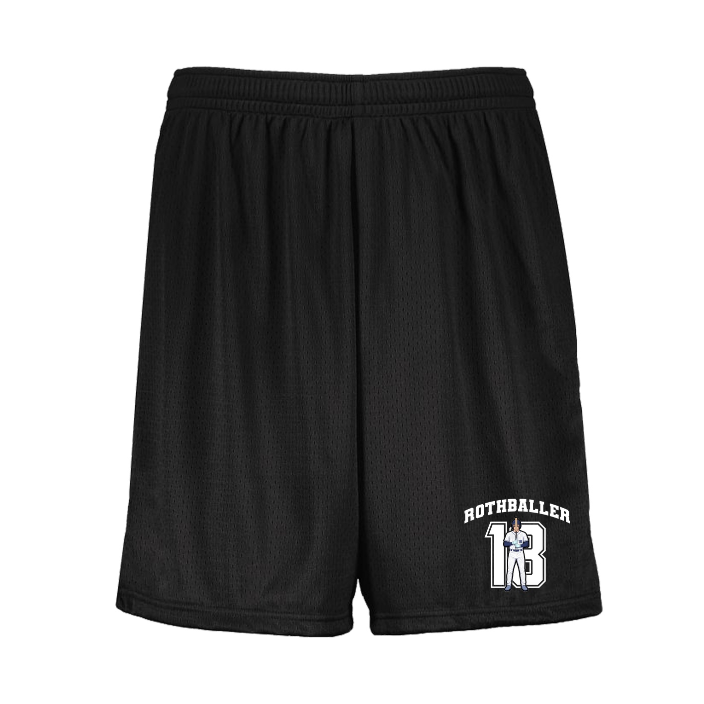Shorts — Number in Black