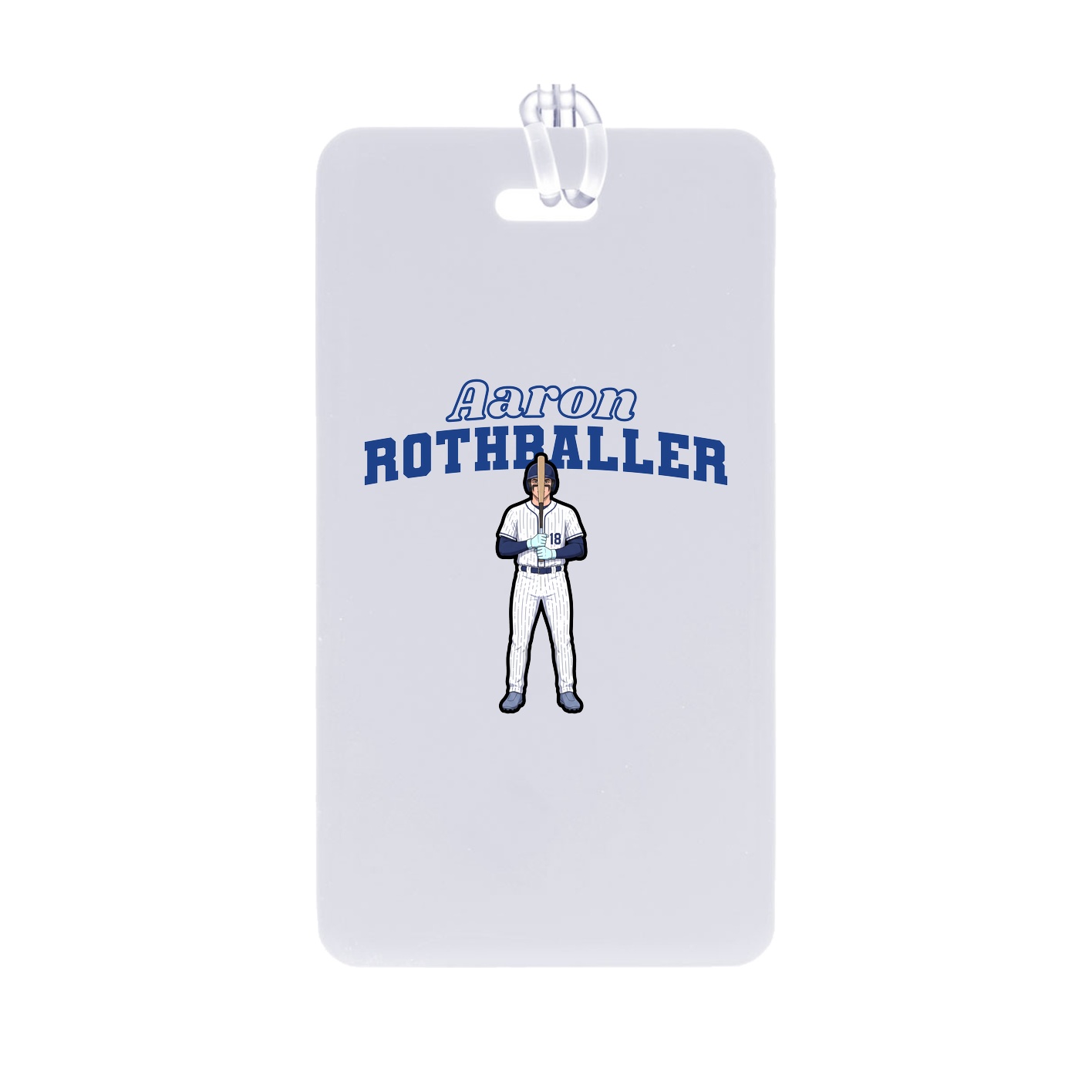 Bag Tag — Name Arch in Classic