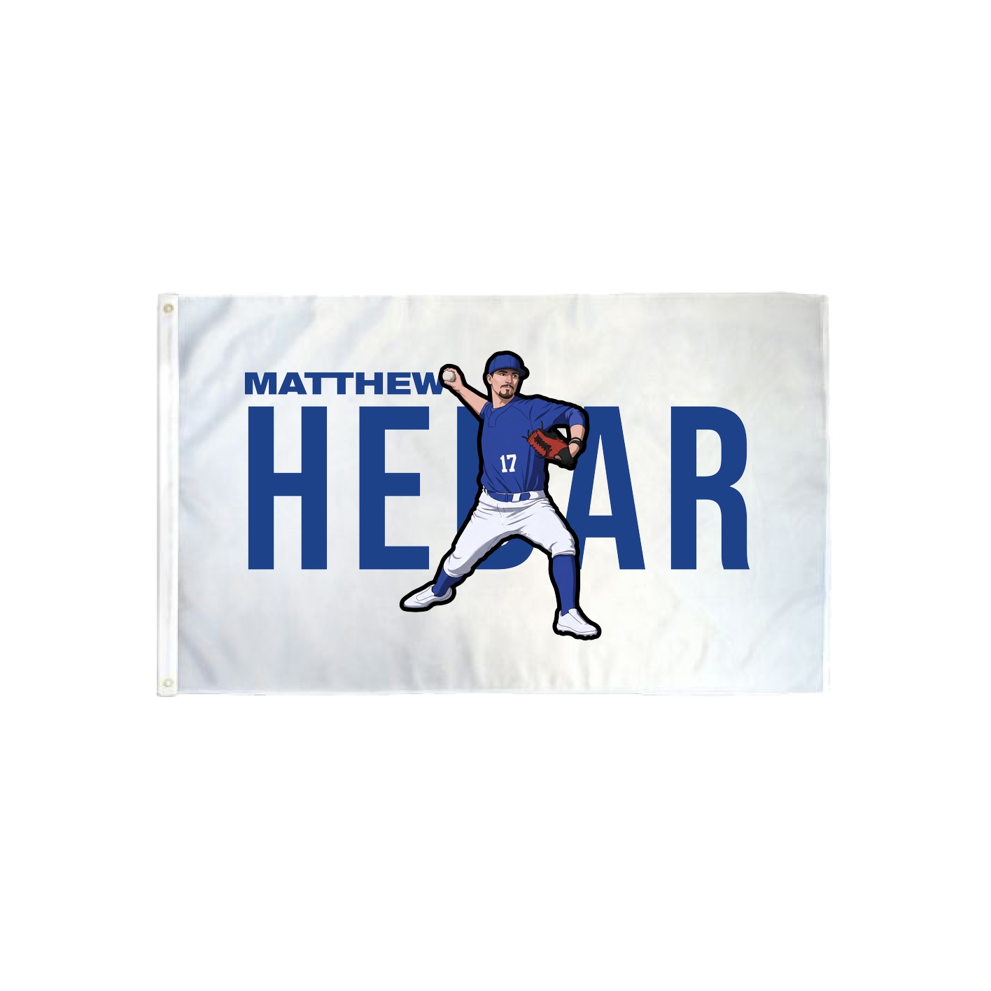 3x5 Flag — Player Name in Classic