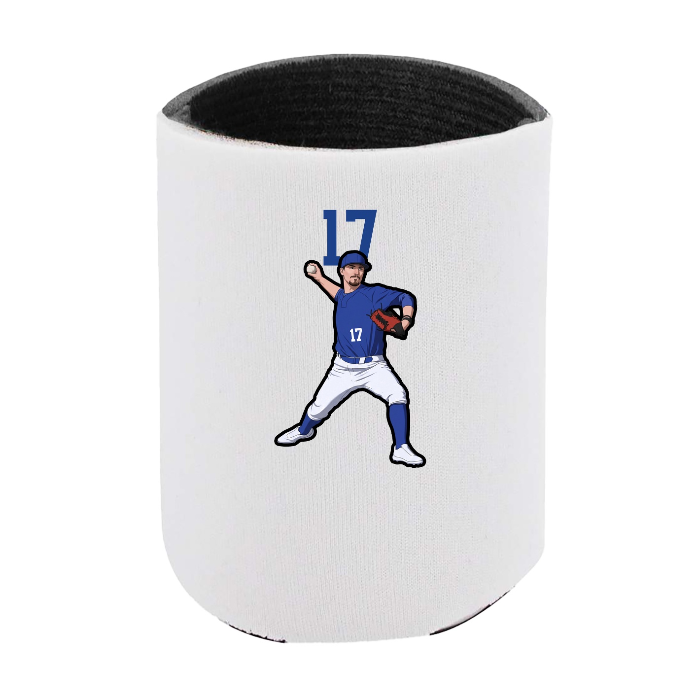 Can Holder — Number Top in White