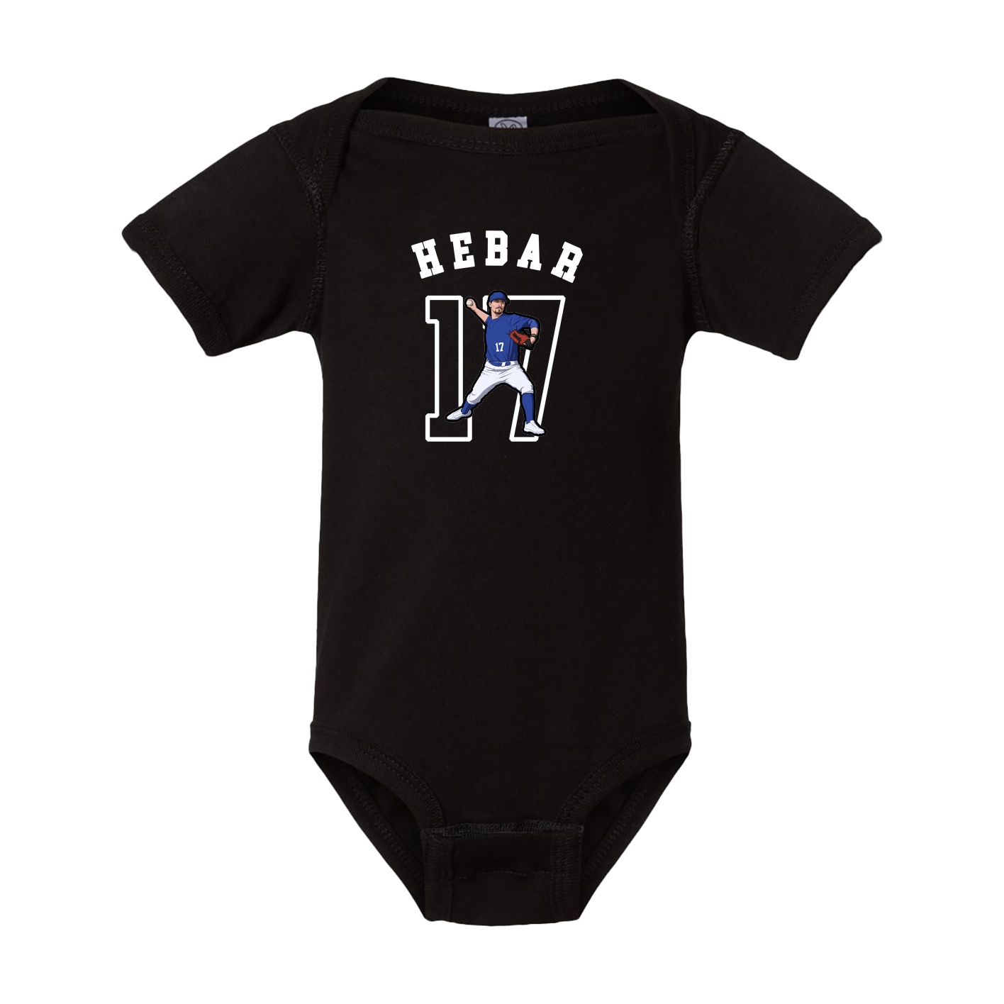Baby Onesie — Shirsey Arch in Black