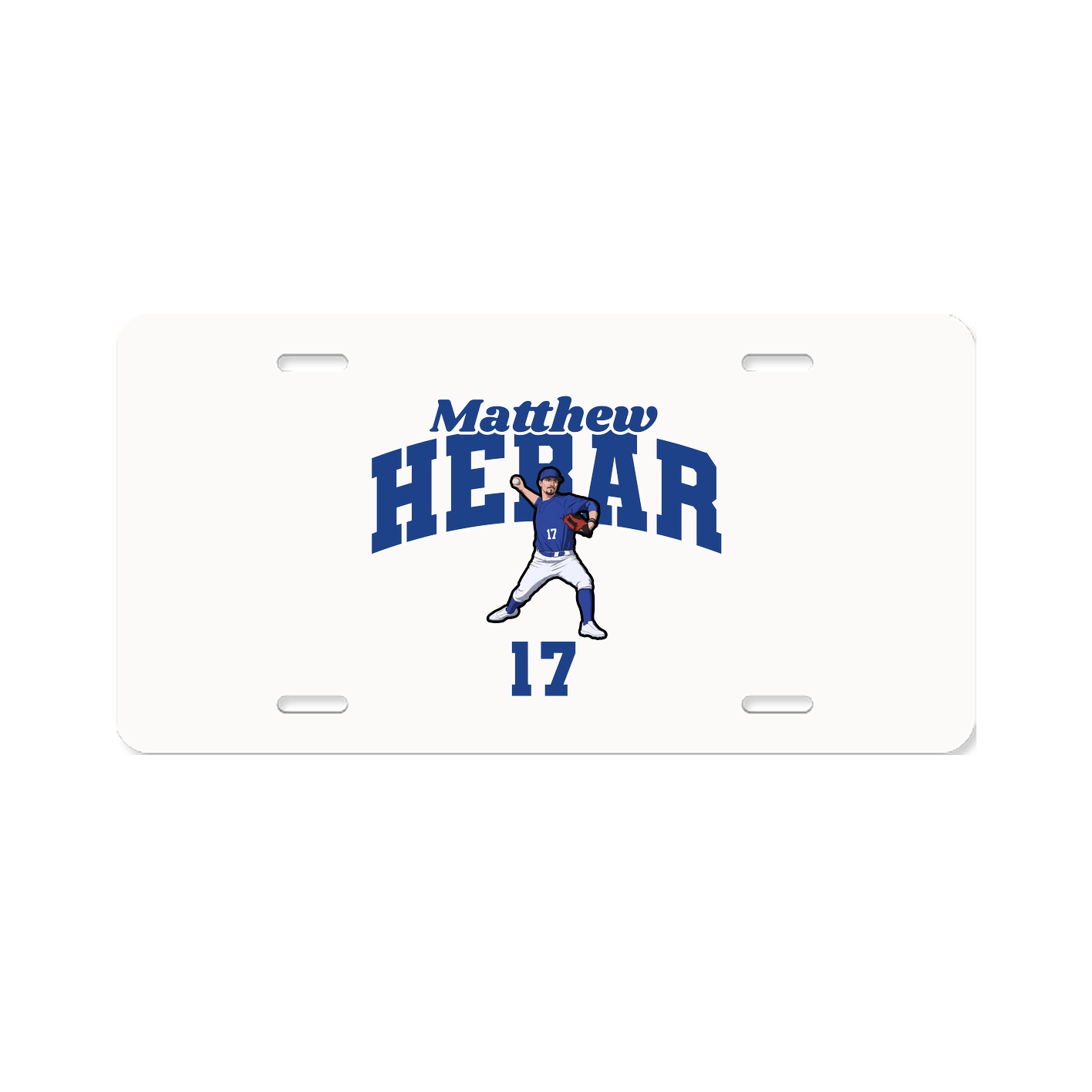 License Plate — Signature Arch in Classic