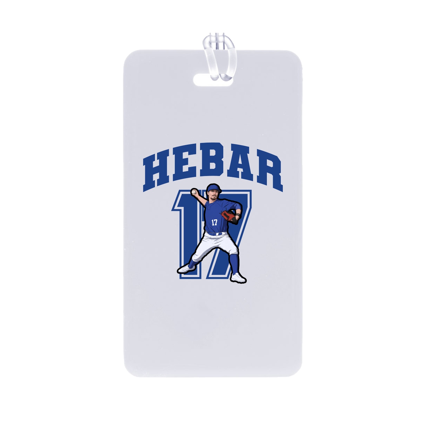 Bag Tag — Number in Classic