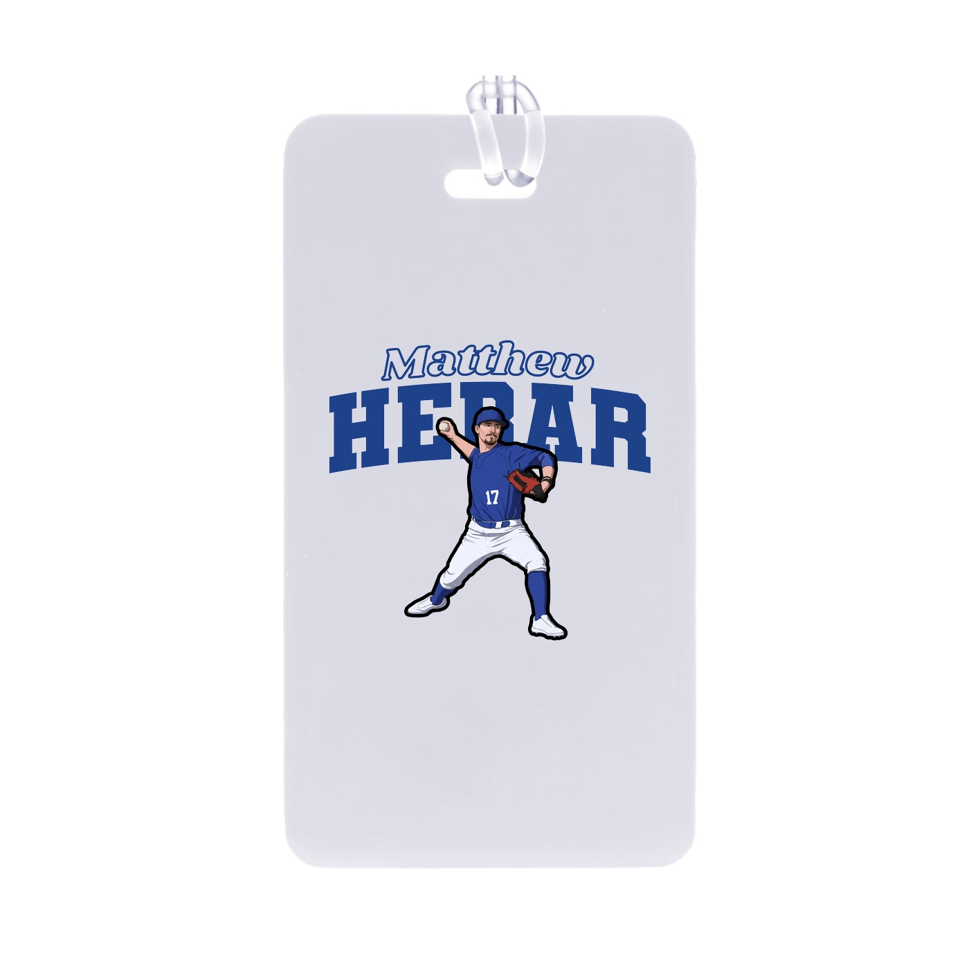 Bag Tag — Name Arch in Classic