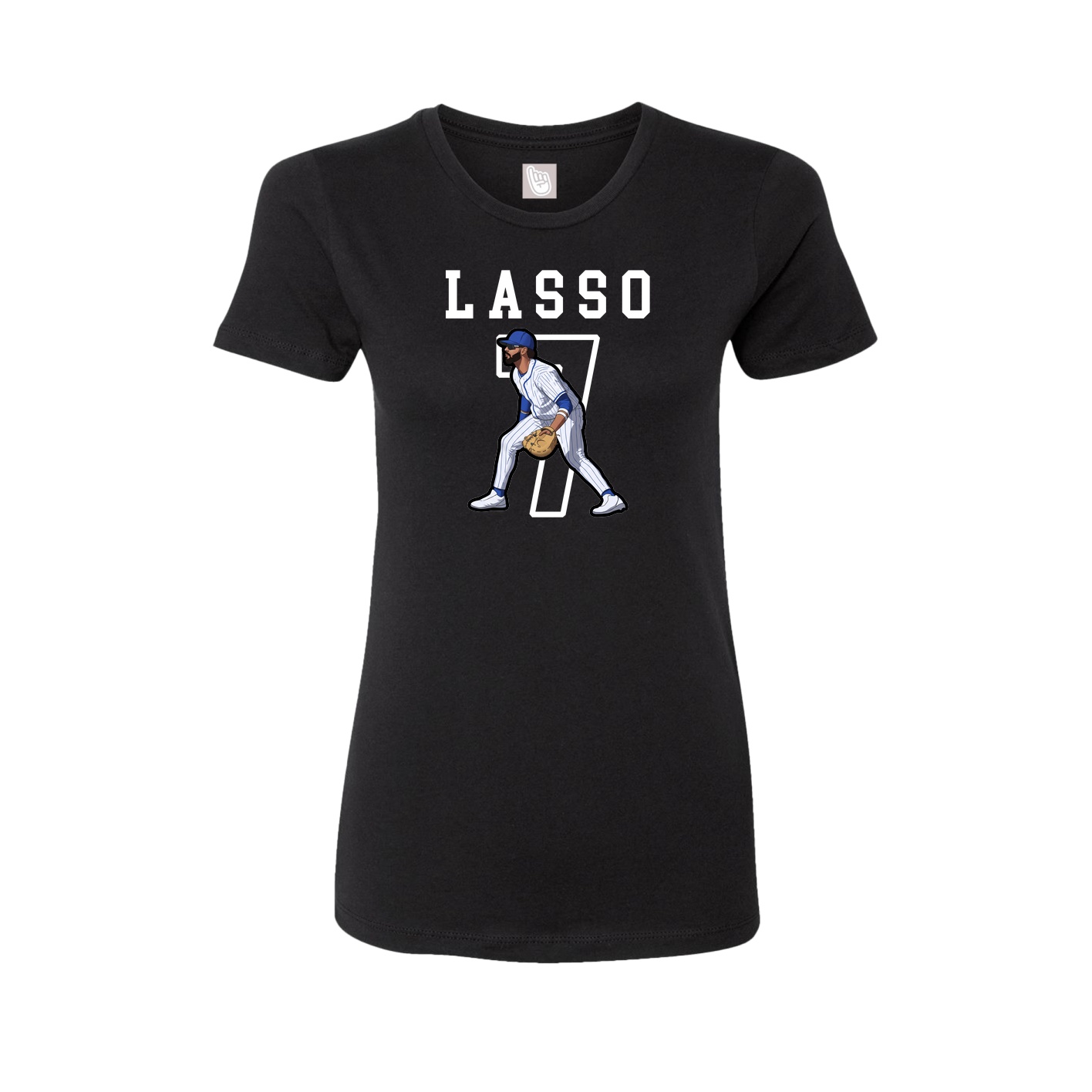 Fitted Women's Tee — Shirsey in Black