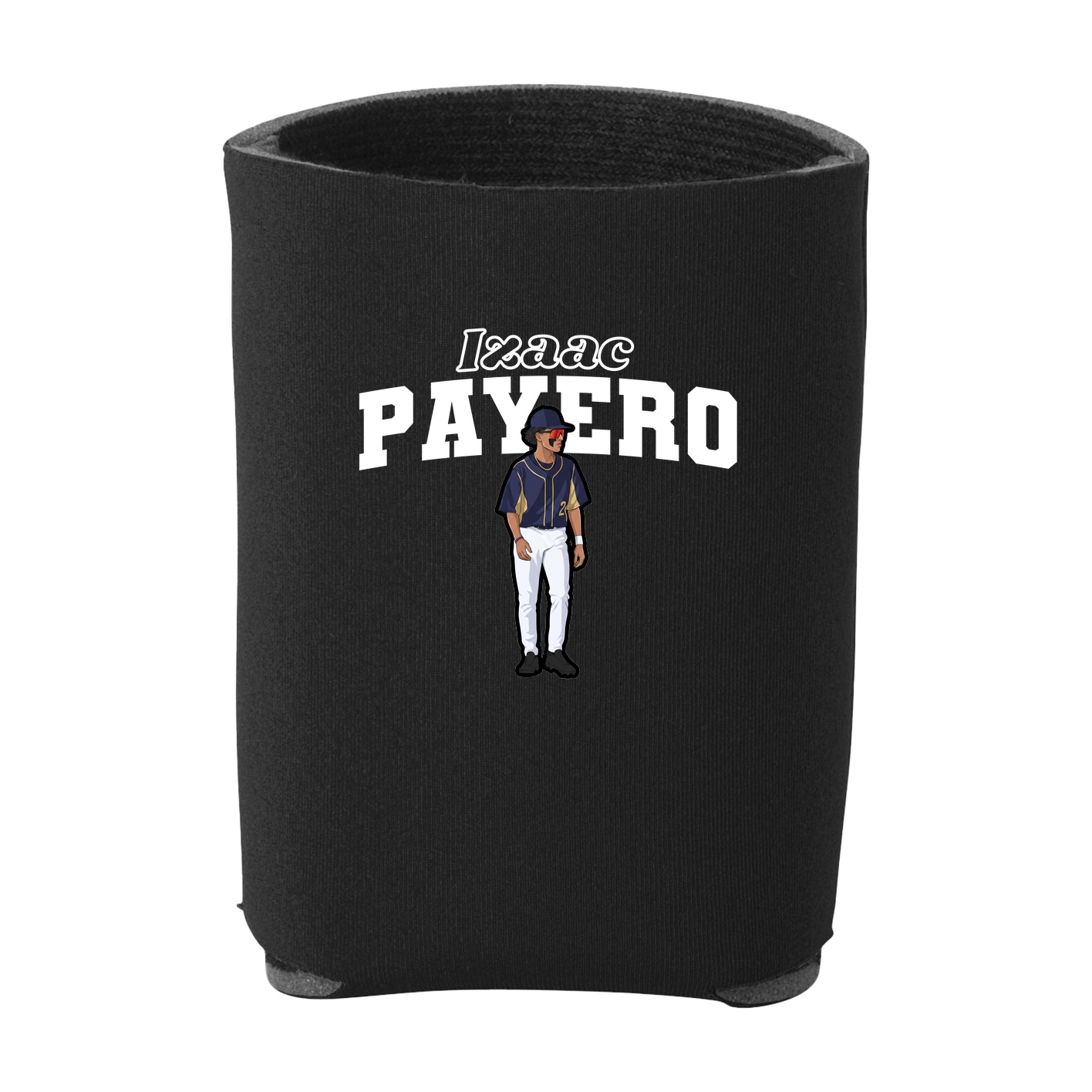 Can Holder — Name Arch in Black