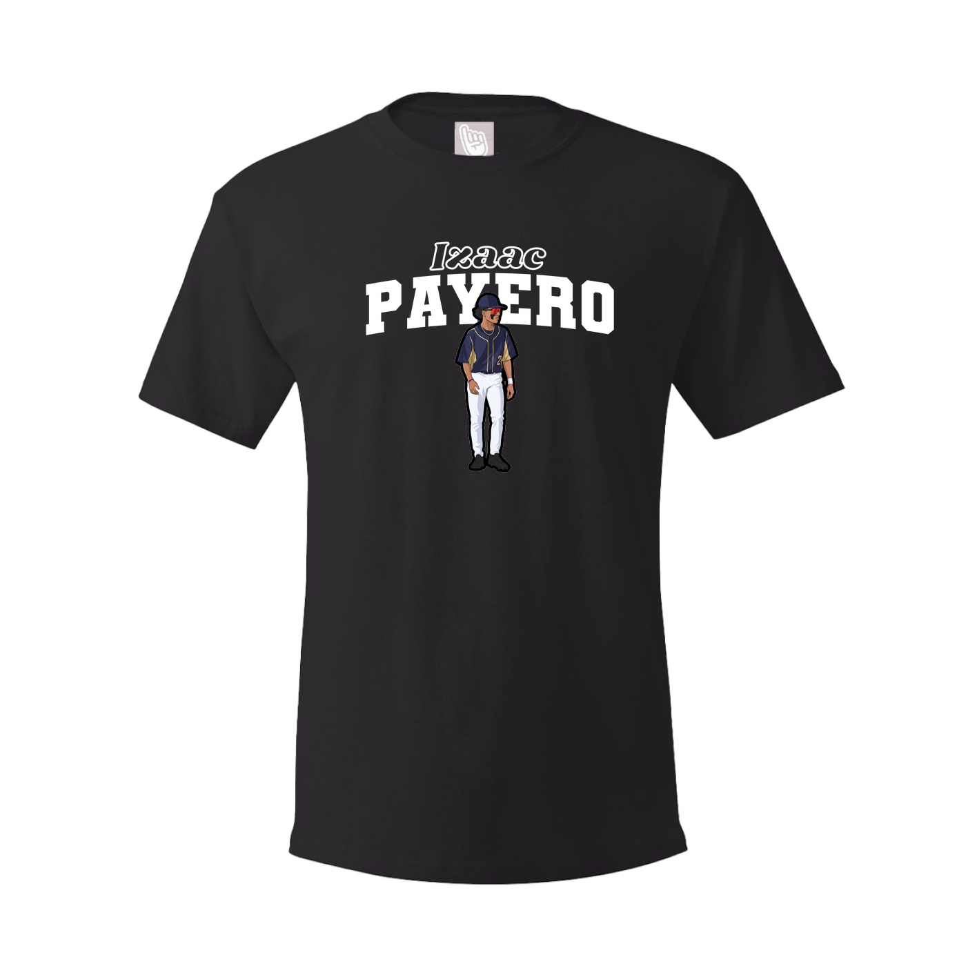 Youth Tee — Name Arch in Black