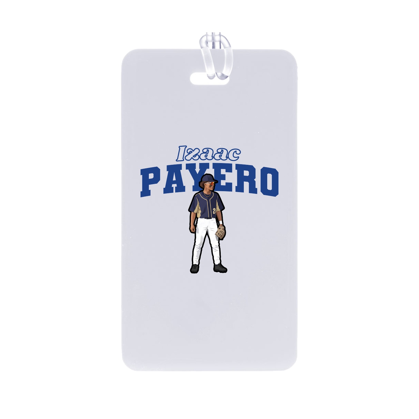 Bag Tag — Name Arch in Classic