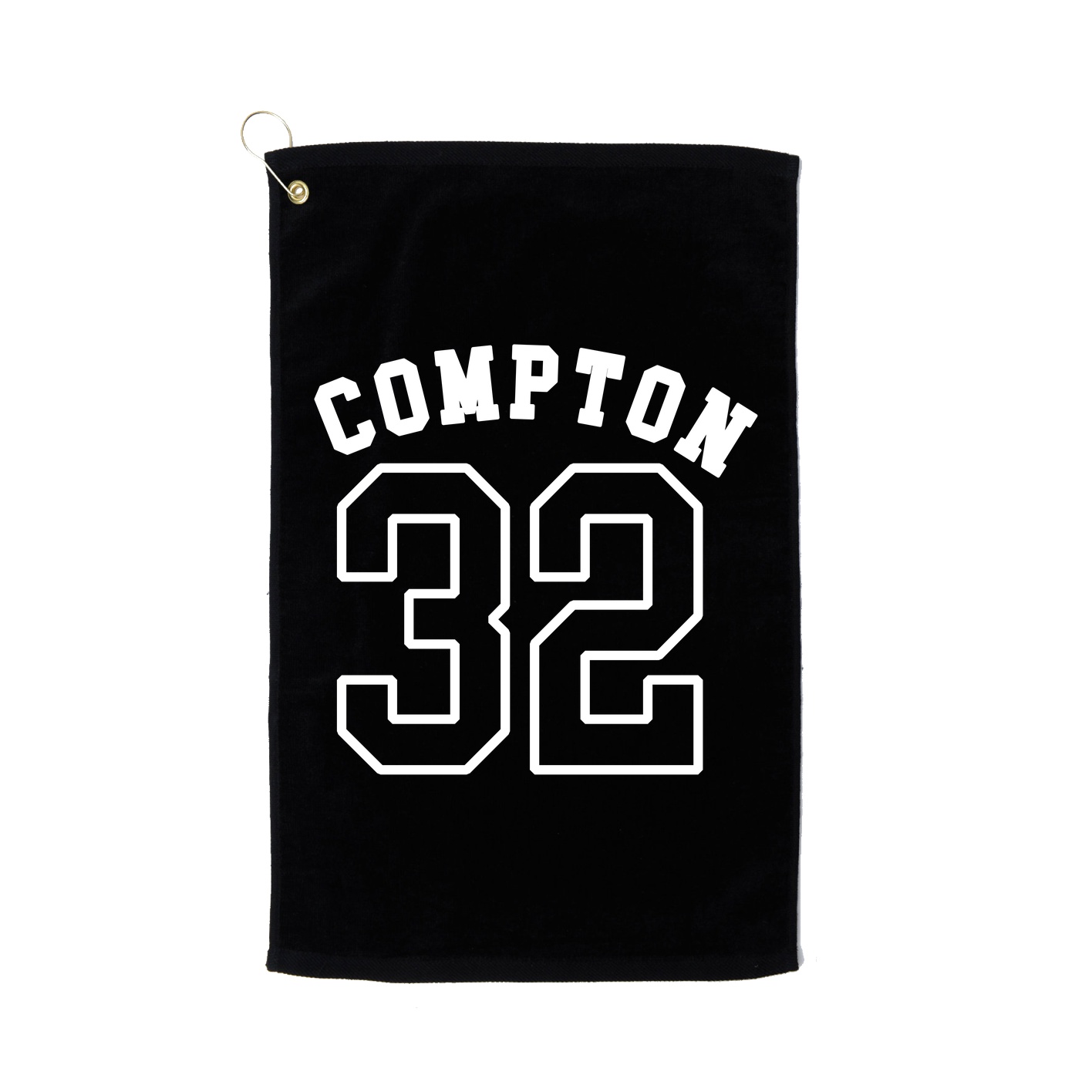 Golf Towel — Shirsey Arch in Black