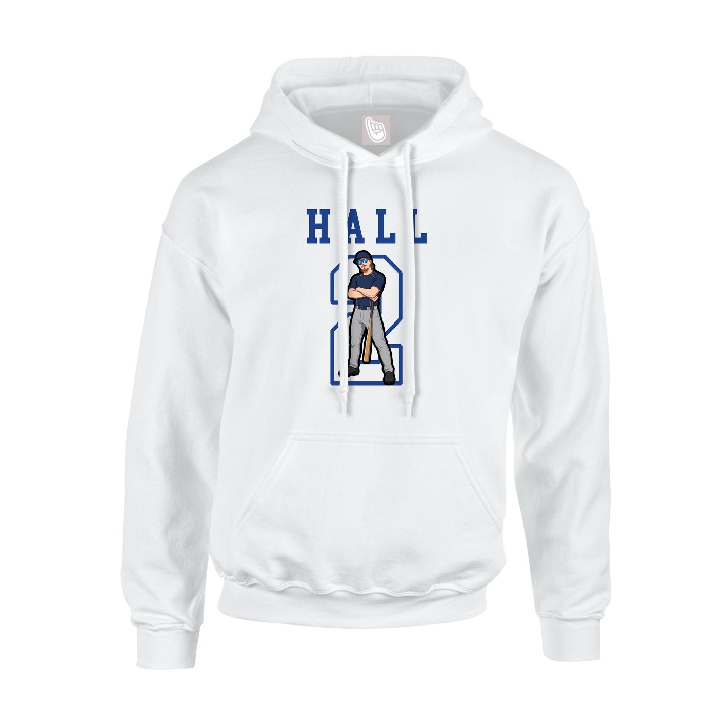Hoodie — Shirsey in White