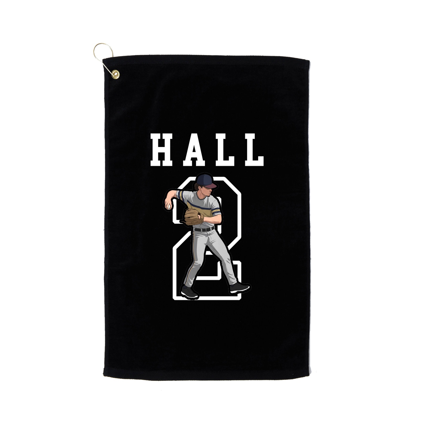 Golf Towel — Shirsey in Black