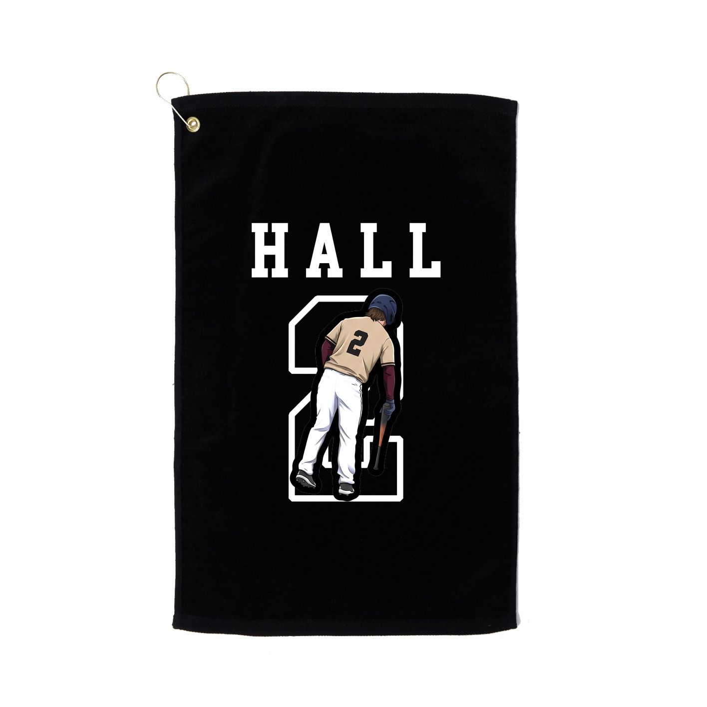 Golf Towel — Shirsey in Black
