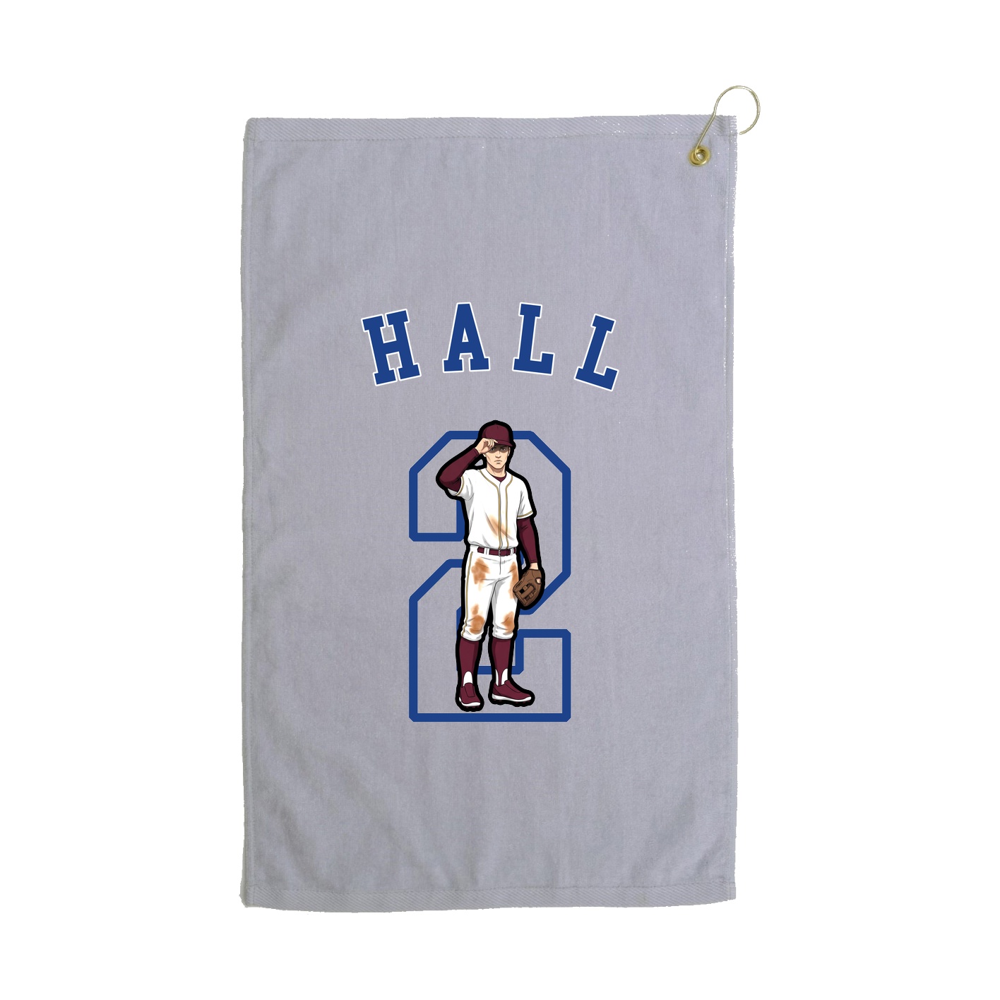 Golf Towel — Shirsey Arch in Grey