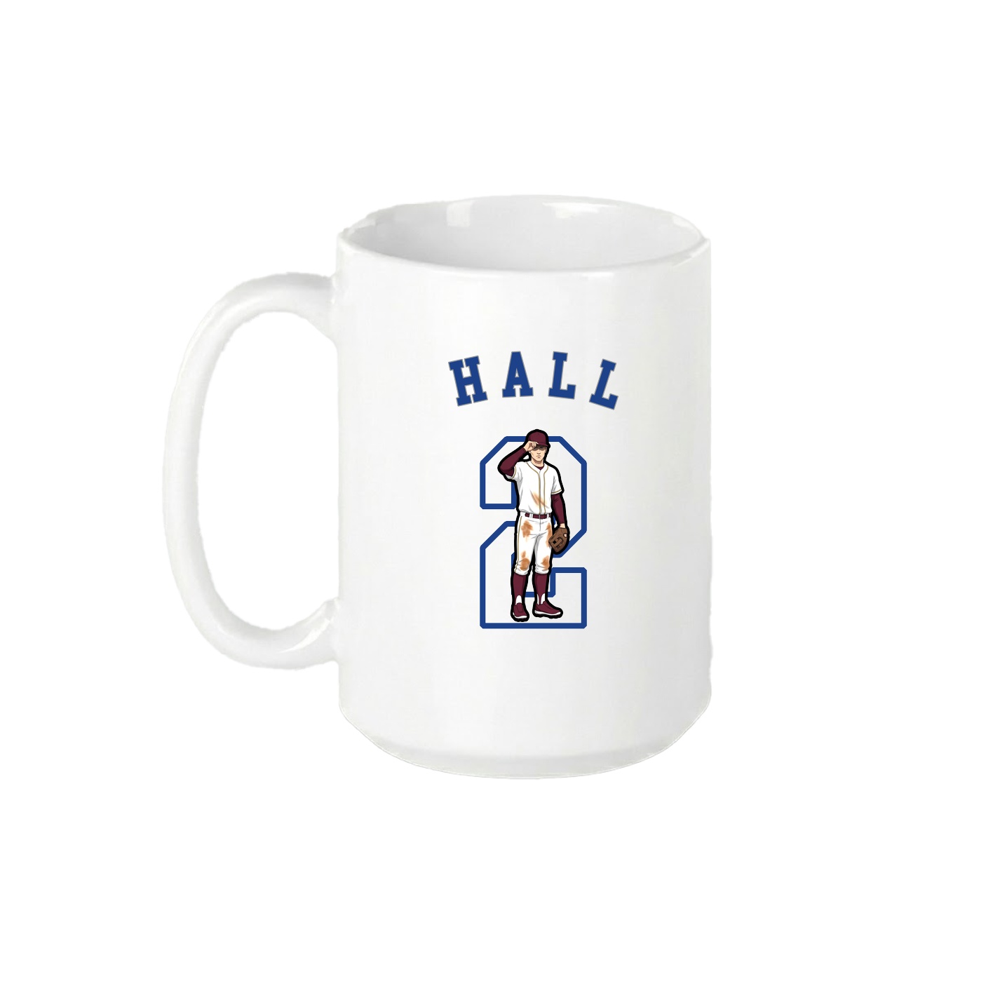 15oz Coffee Mug — Shirsey Arch in White