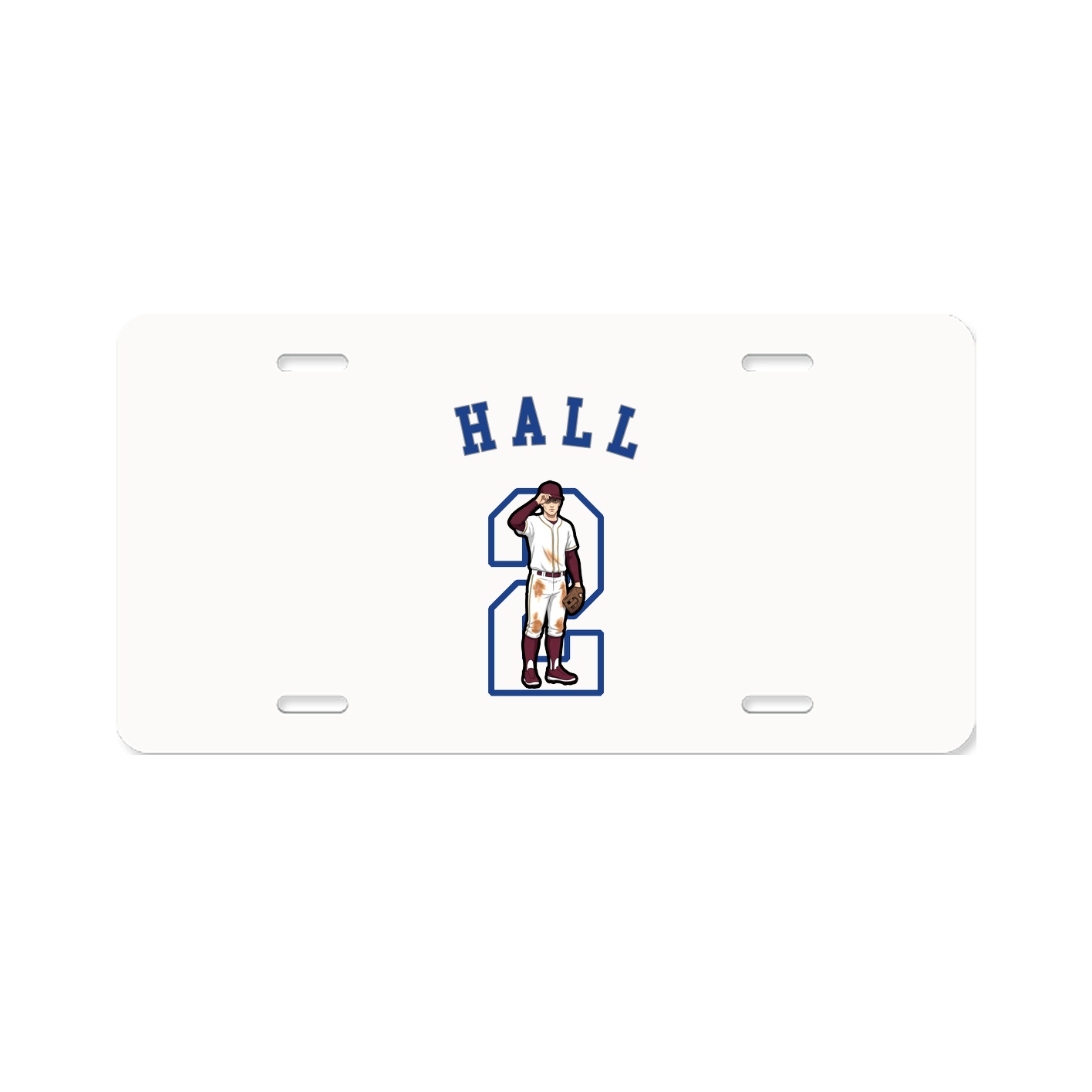 License Plate — Shirsey Arch in Classic