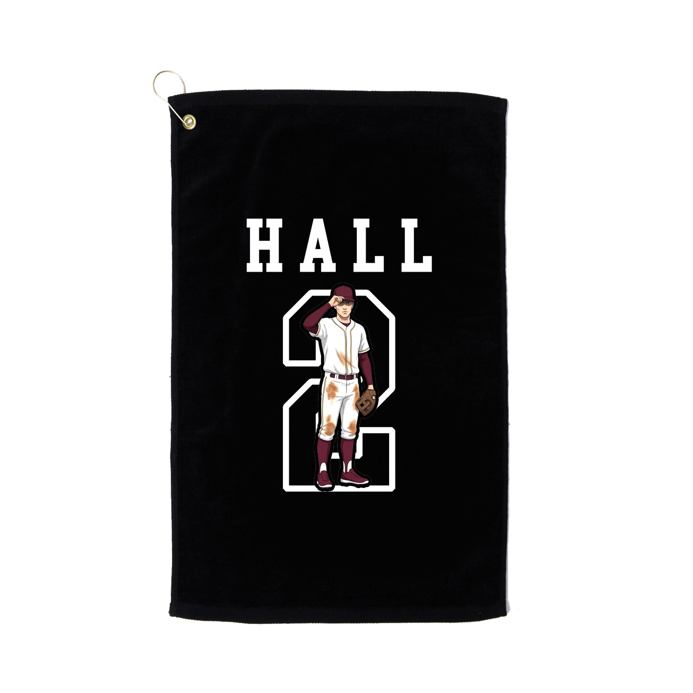 Golf Towel — Shirsey in Black