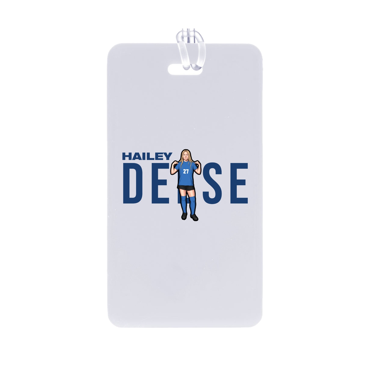 Bag Tag — Player Name in Classic