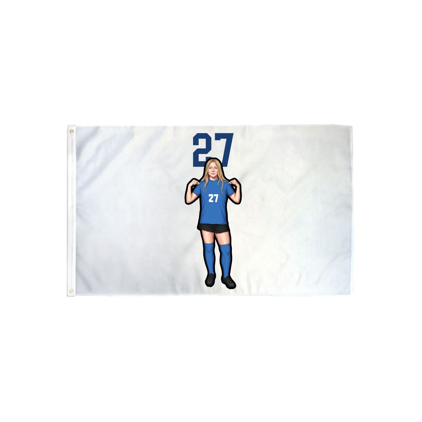 3x5 Flag — Number Top in Classic