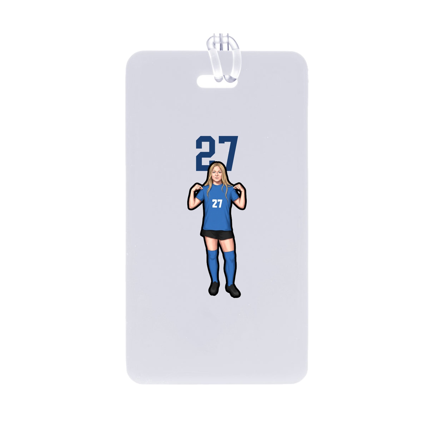 Bag Tag — Number Top in Classic