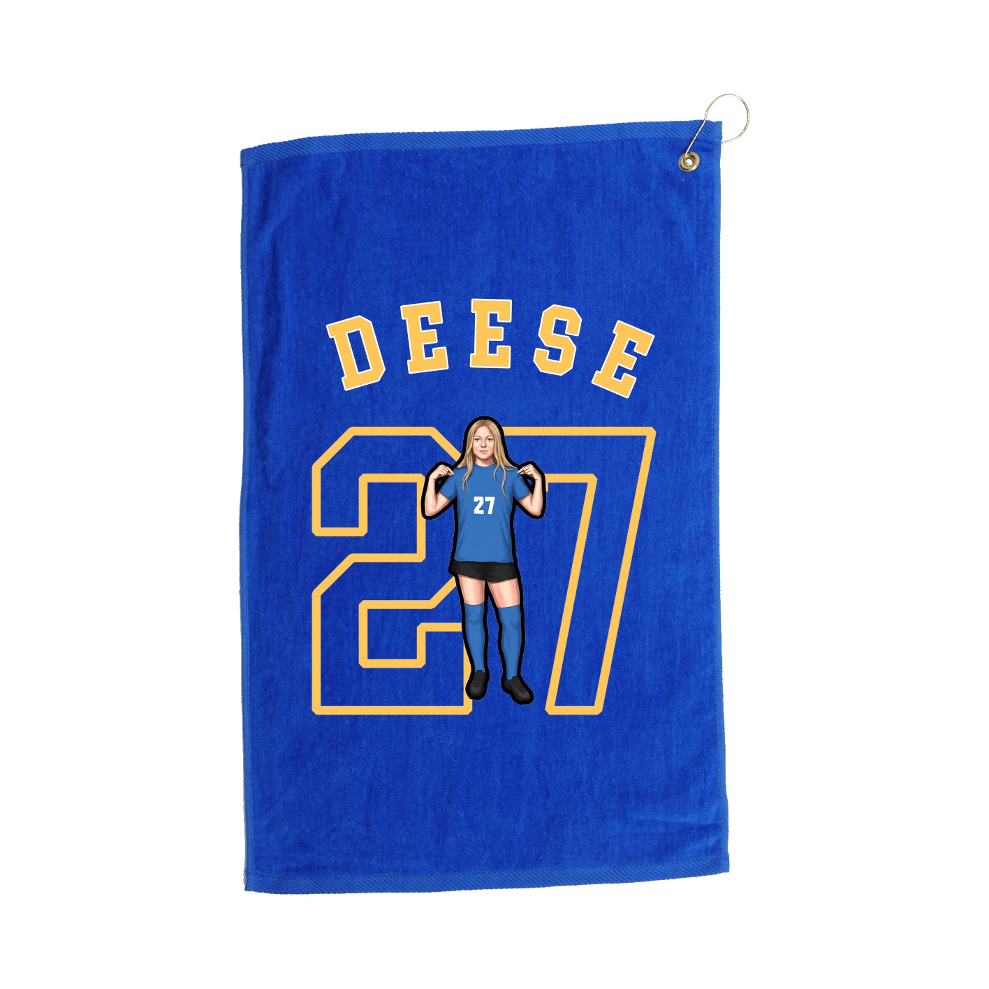 Golf Towel — Shirsey Arch in Royal