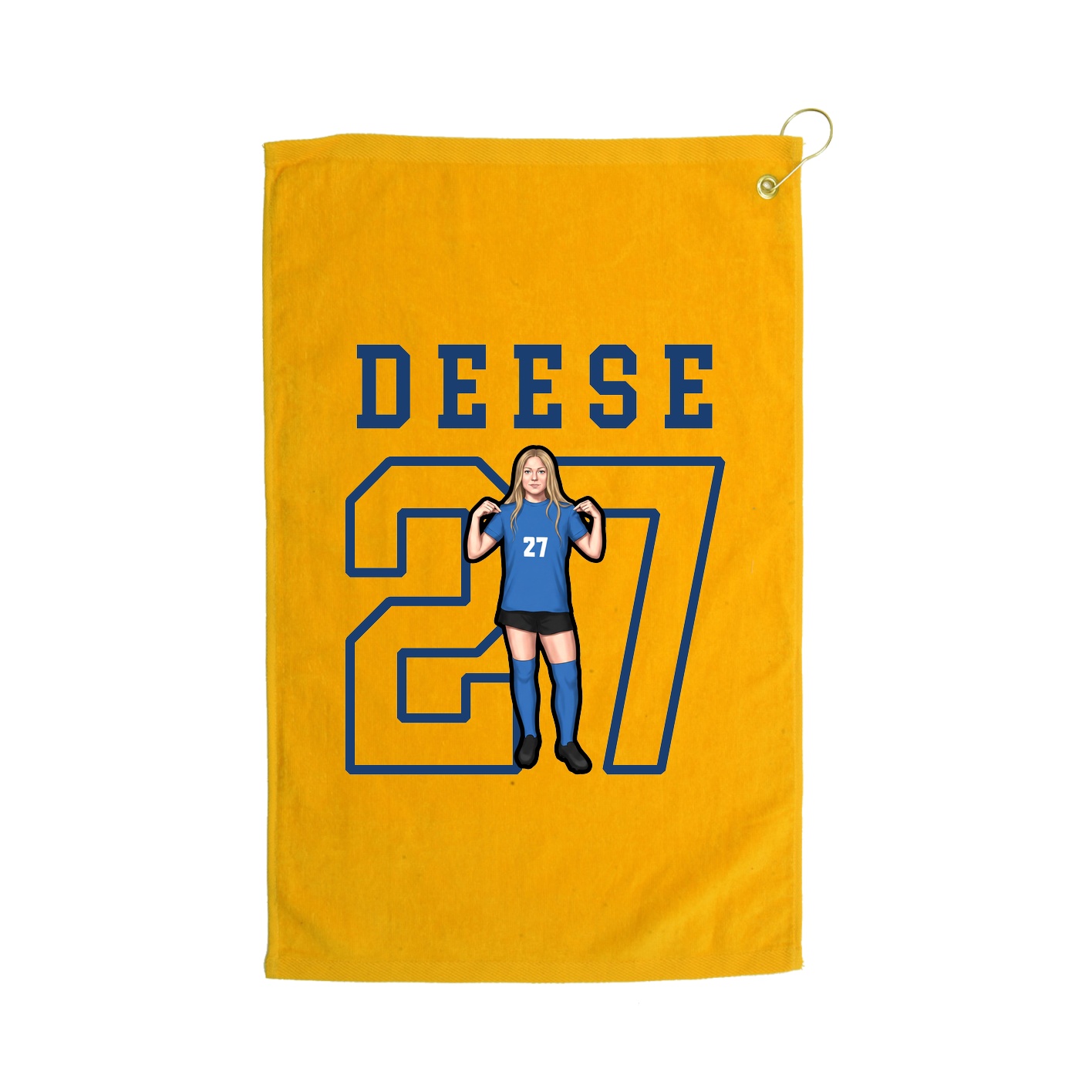 Golf Towel — Shirsey in Gold