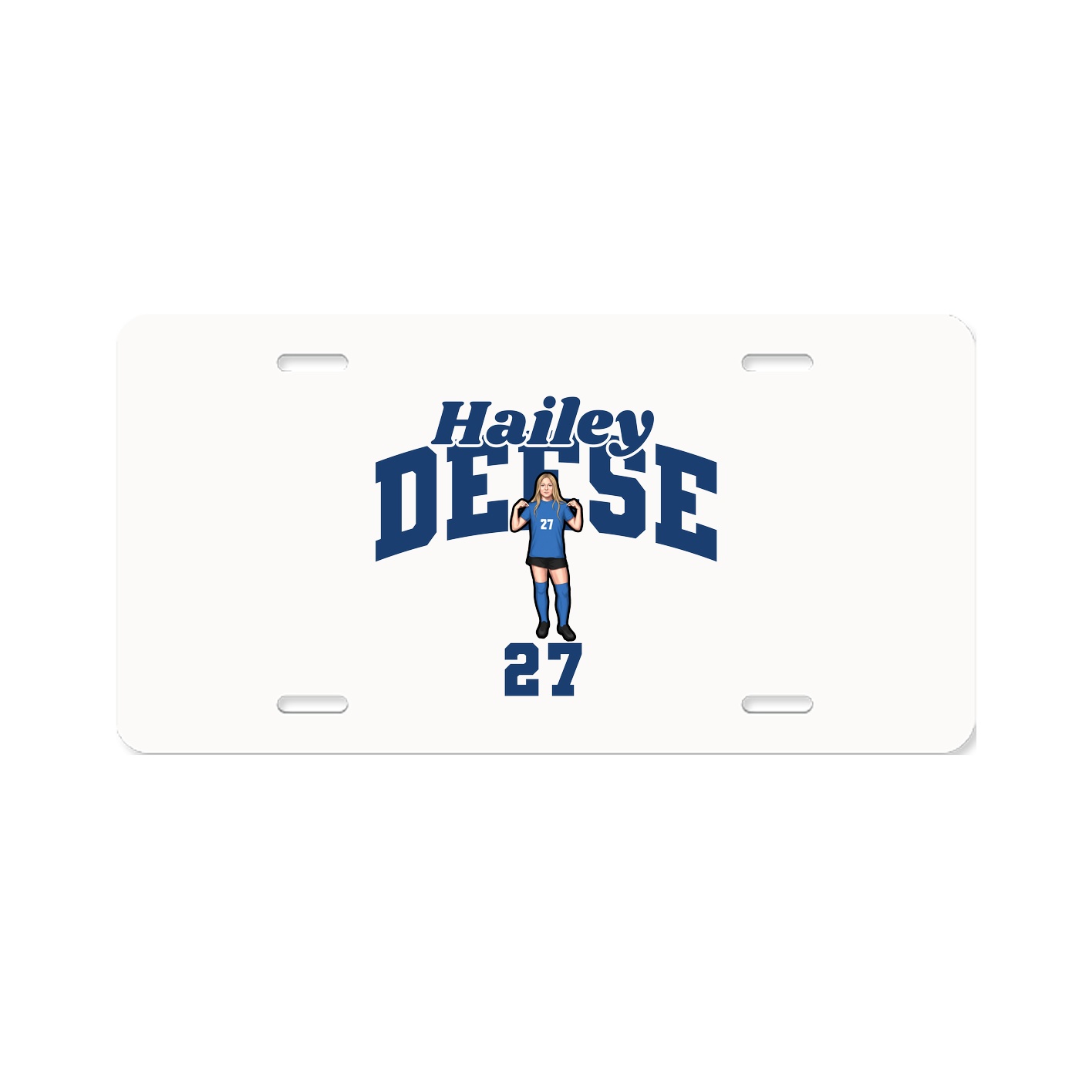 License Plate — Signature Arch in Classic