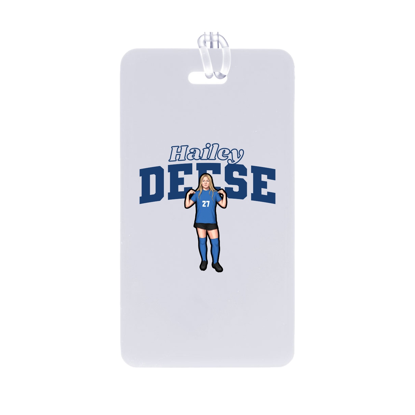 Bag Tag — Name Arch in Classic