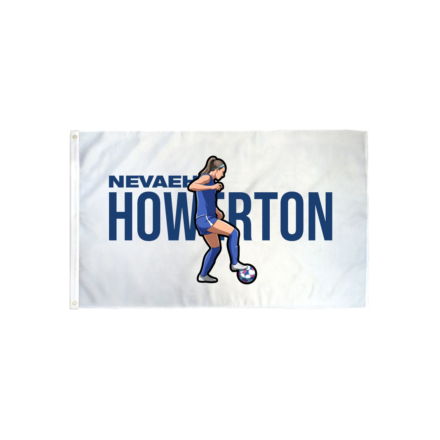 3x5 Flag — Player Name in Classic