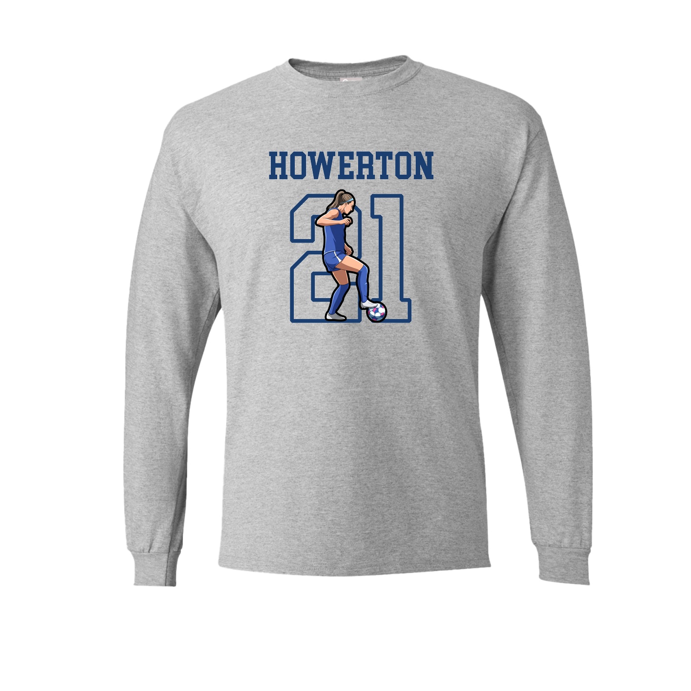Long Sleeve Tee — Shirsey in Grey
