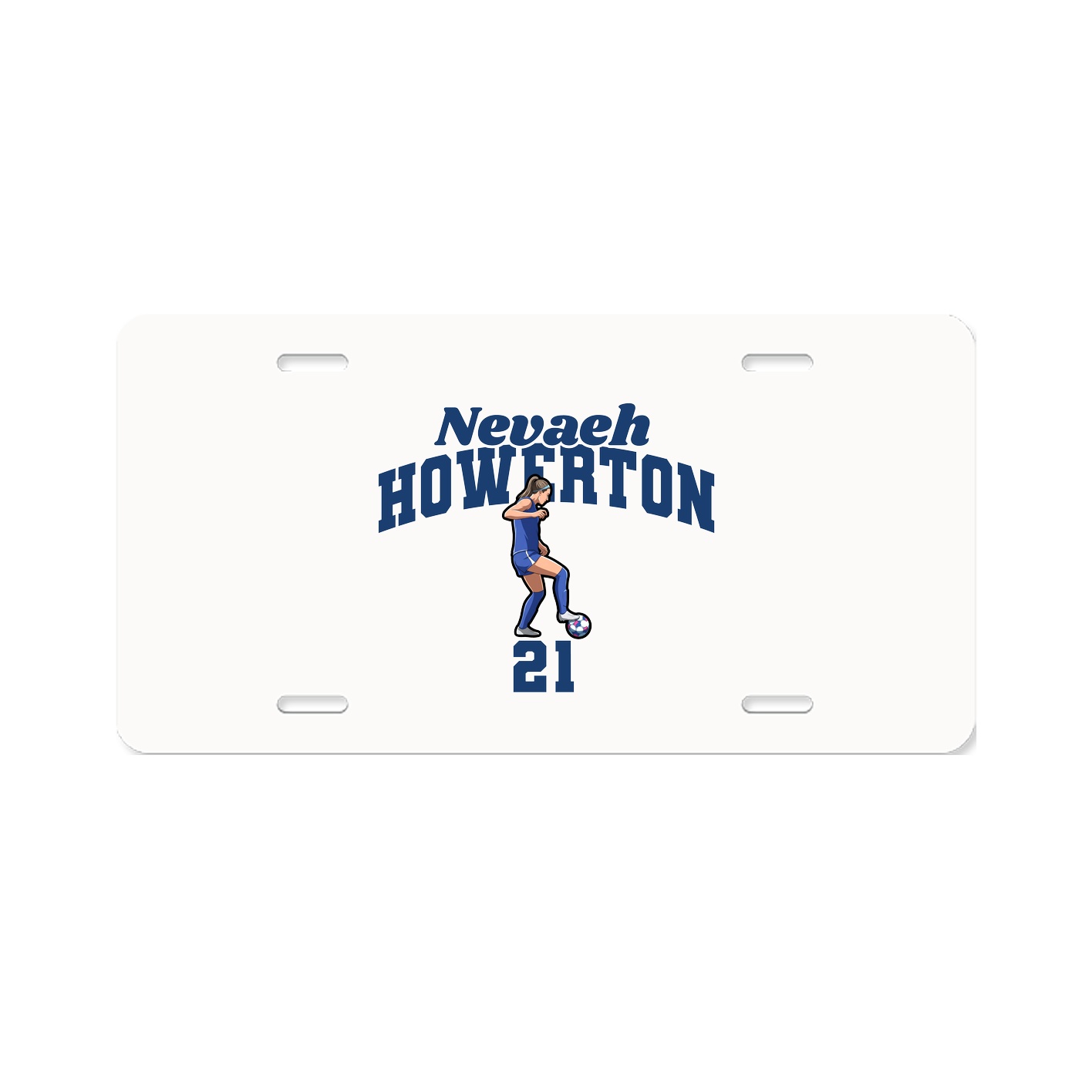 License Plate — Signature Arch in Classic