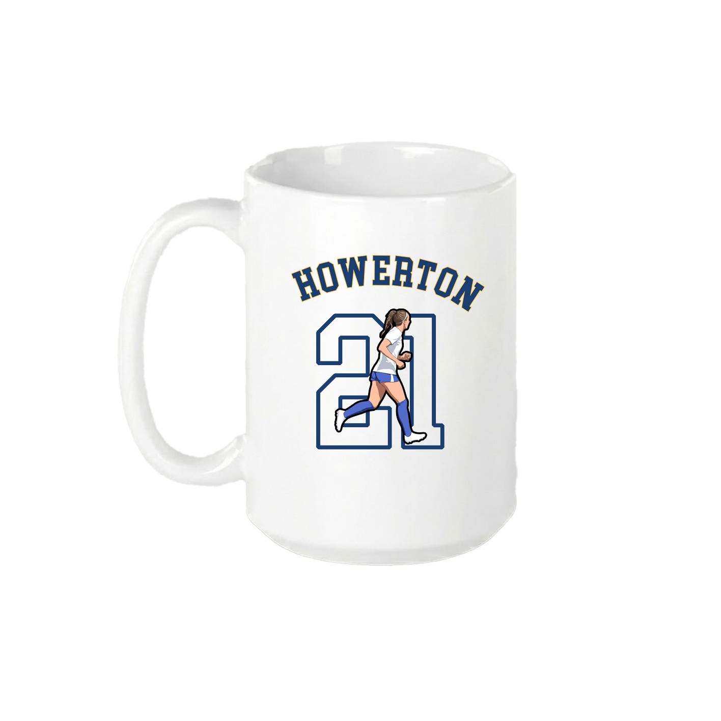 15oz Coffee Mug — Shirsey Arch in White
