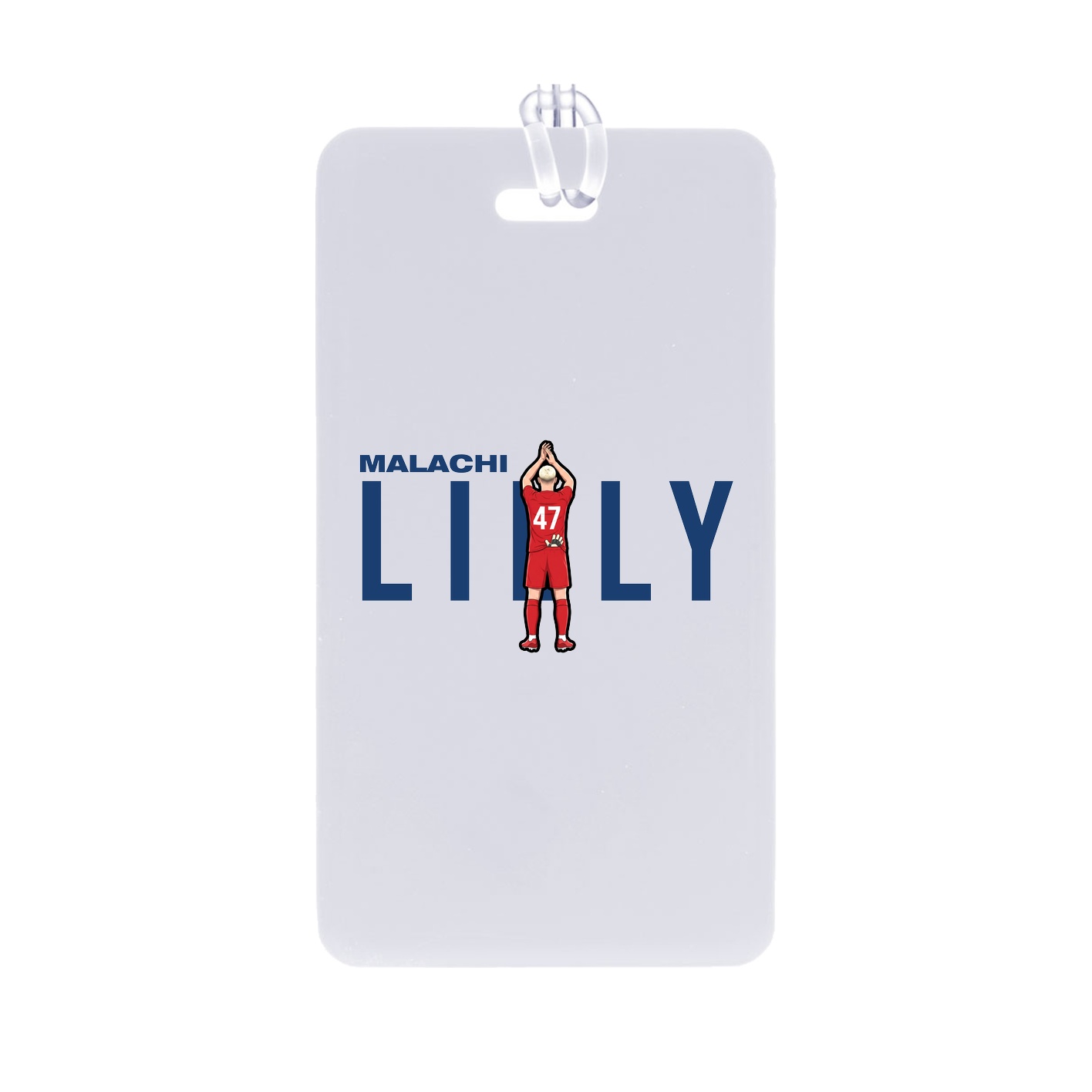 Bag Tag — Player Name in Classic