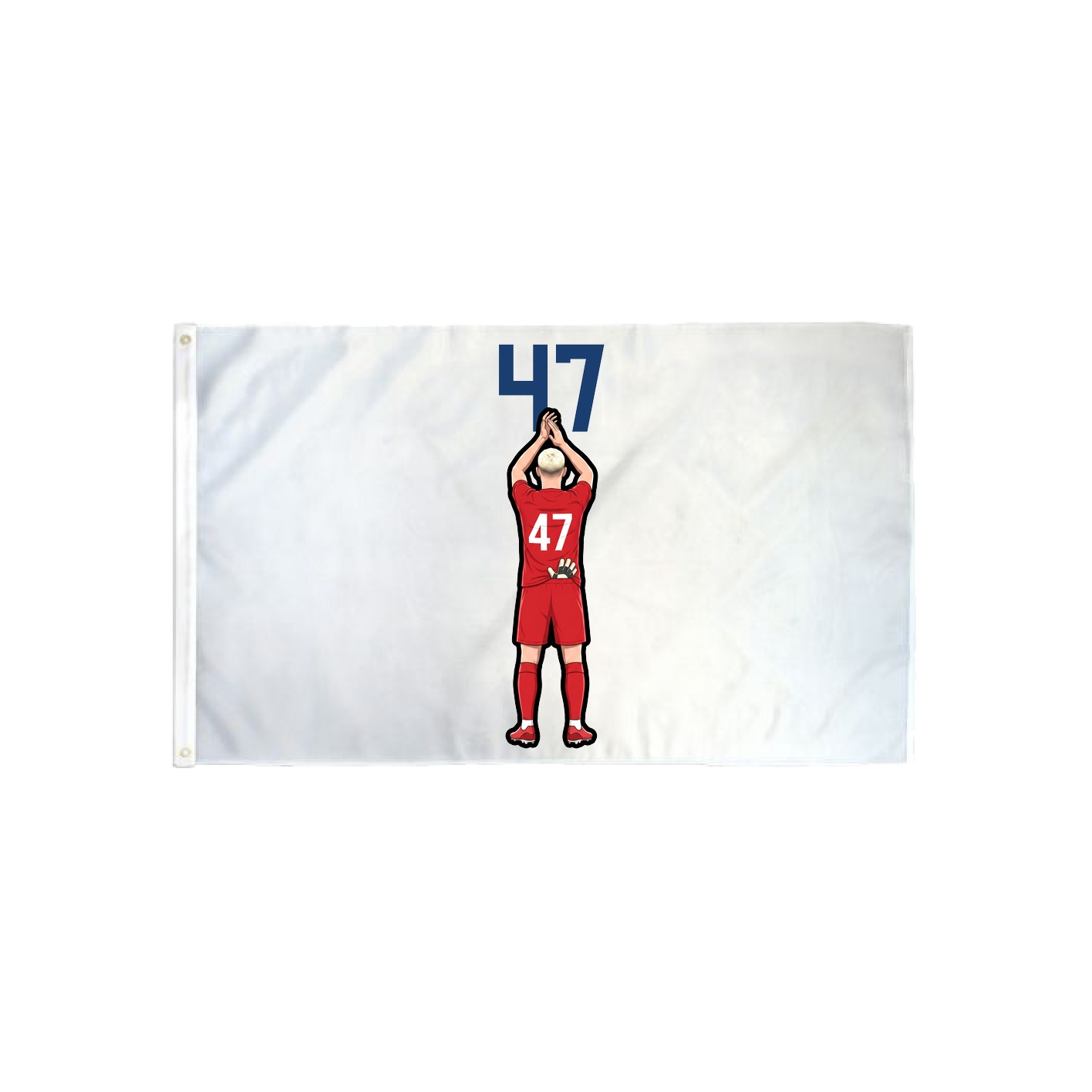 3x5 Flag — Number Top in Classic