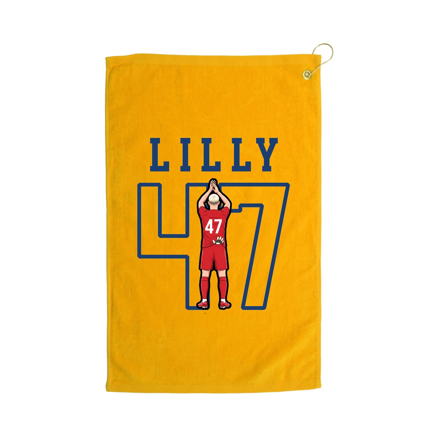 Golf Towel — Shirsey in Gold