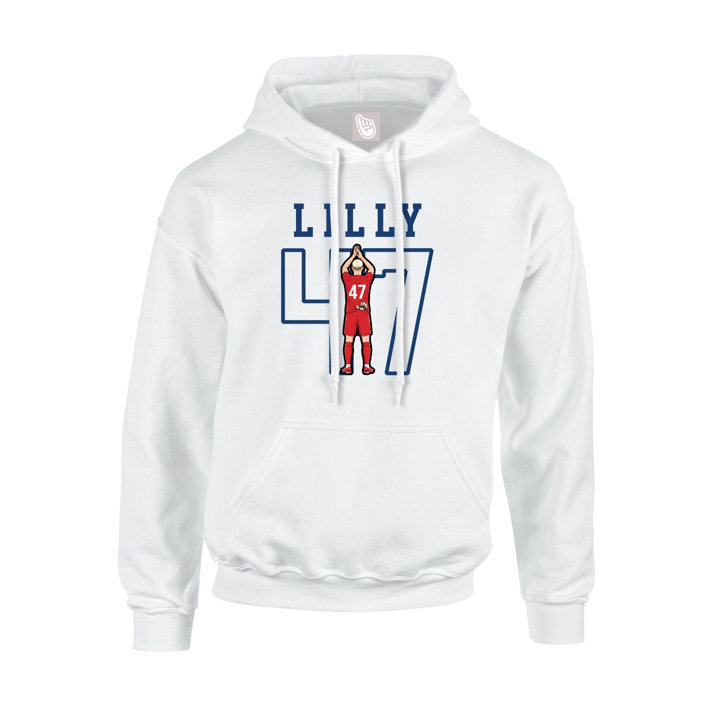 Youth Hoodie — Shirsey in White