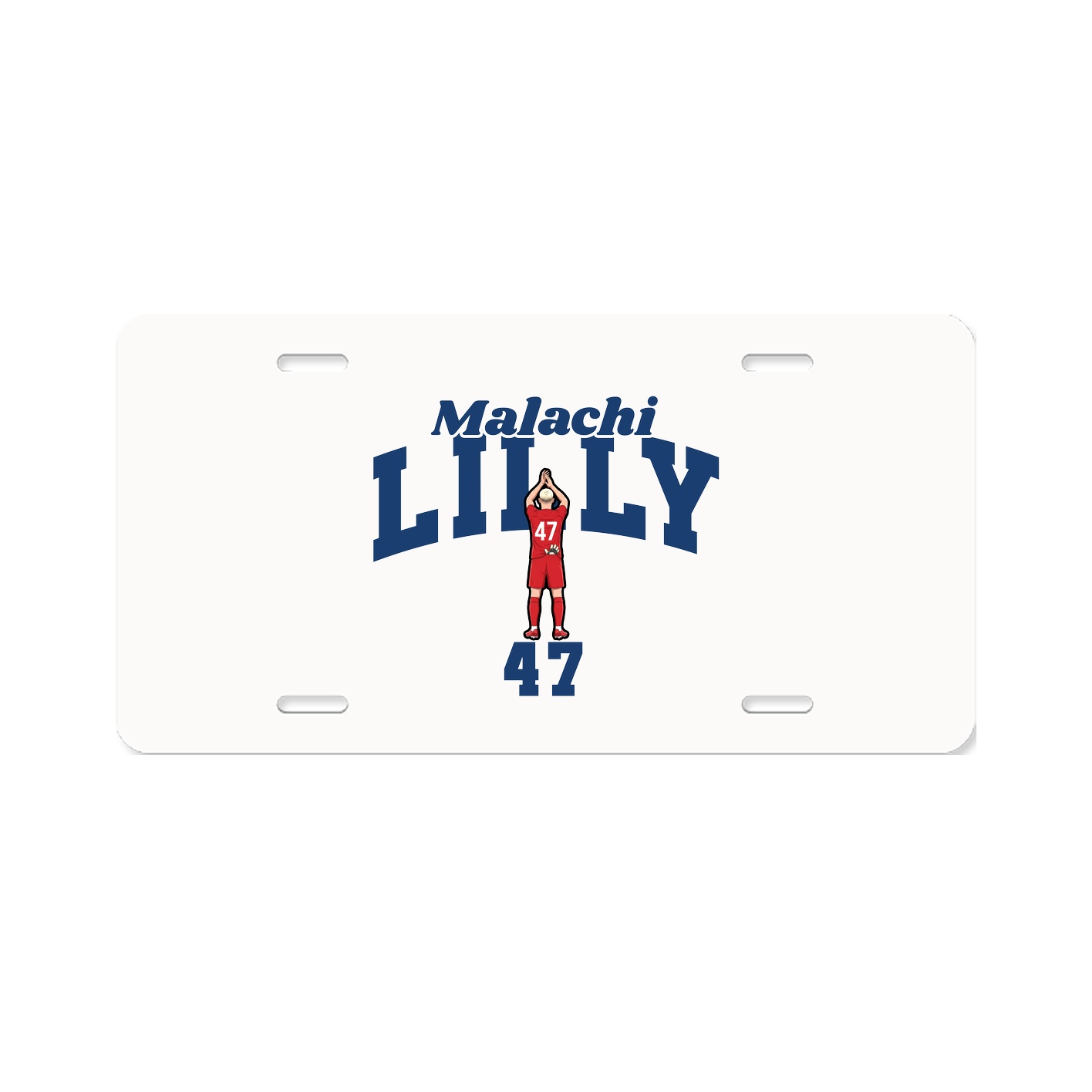 License Plate — Signature Arch in Classic