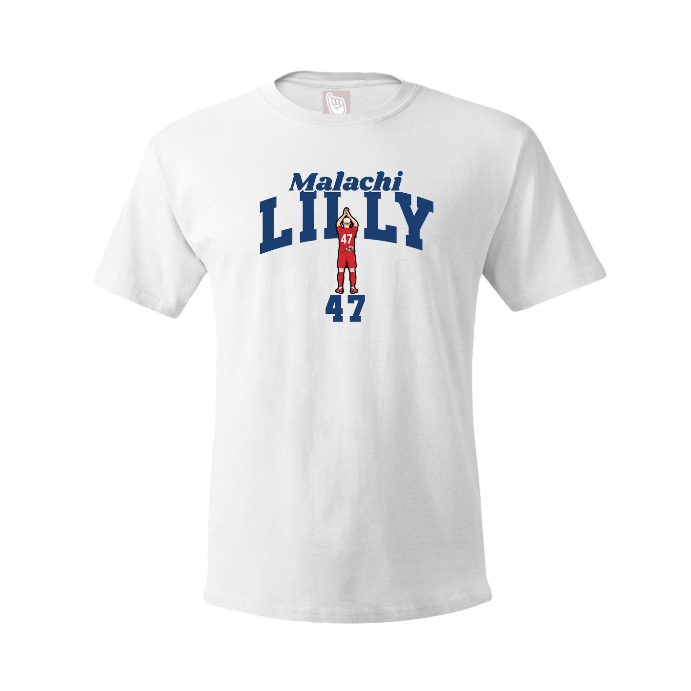 Youth Tee — Signature Arch in White