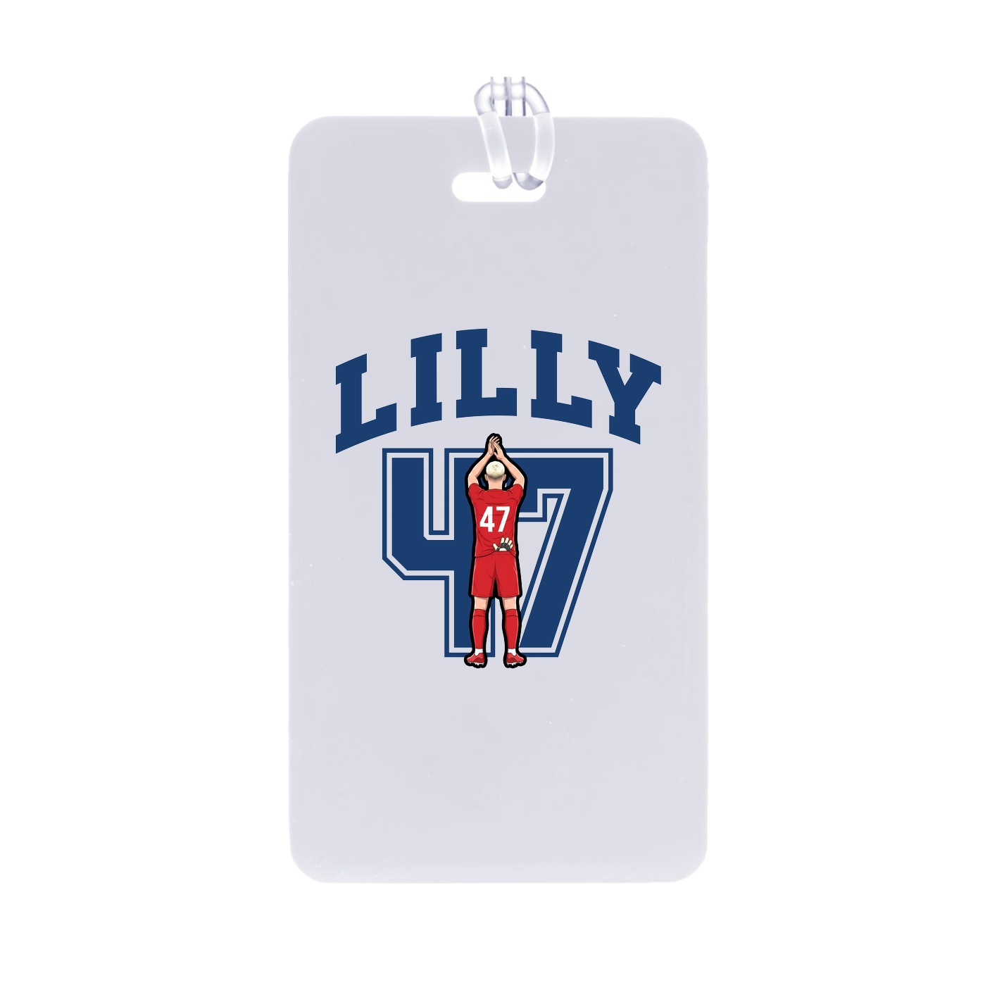 Bag Tag — Number in Classic