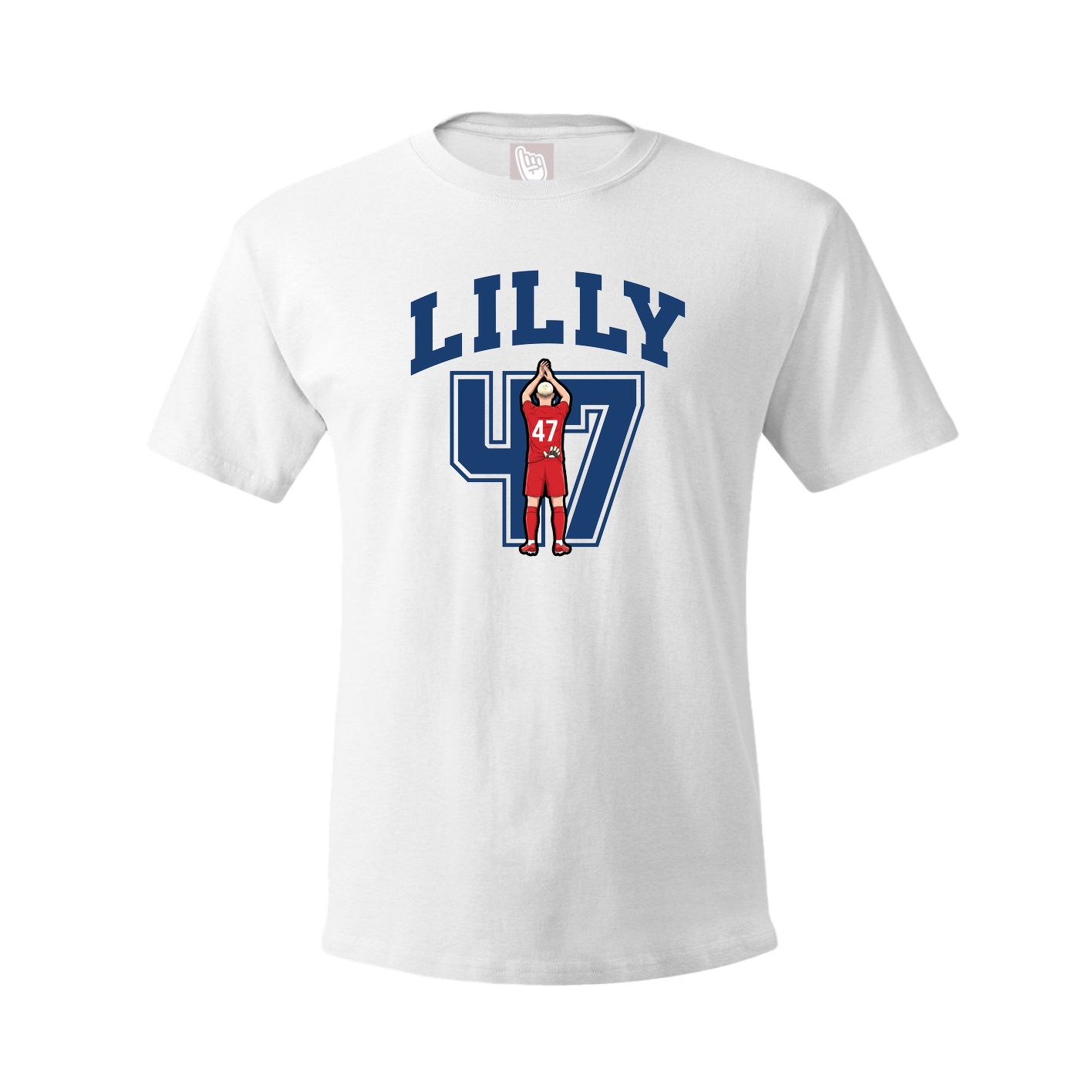 Tee — Number in White