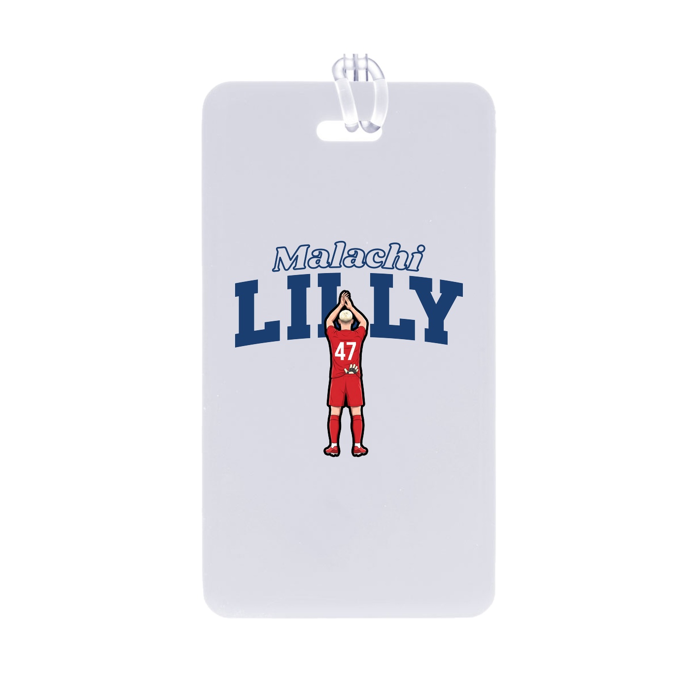 Bag Tag — Name Arch in Classic