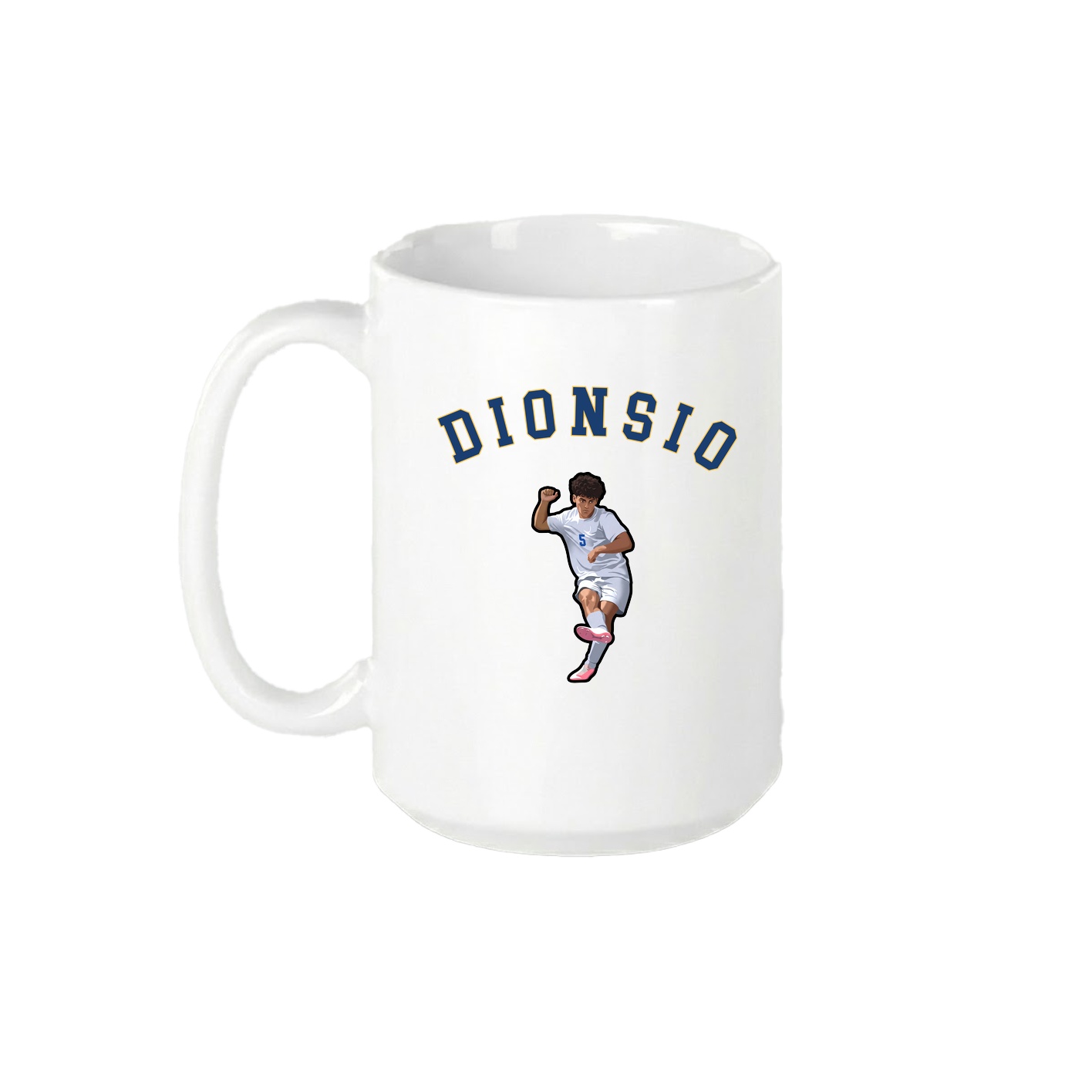 15oz Coffee Mug — Shirsey Arch in White