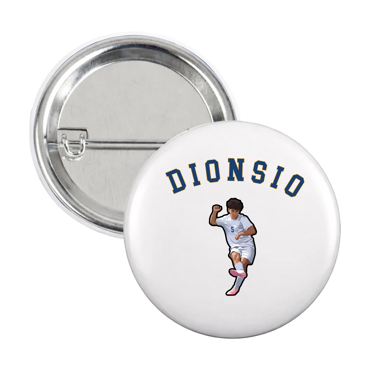 Game Day Button — Shirsey Arch in White
