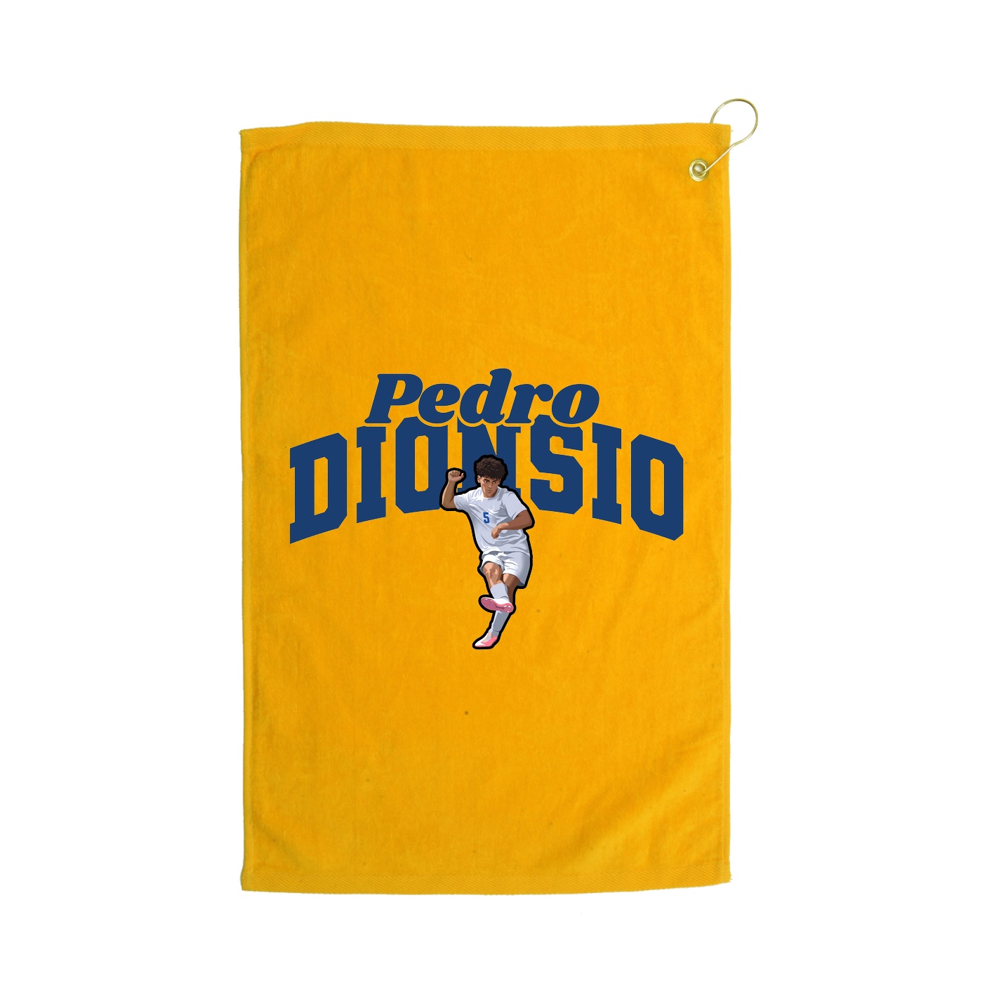 Golf Towel — Signature Arch in Gold