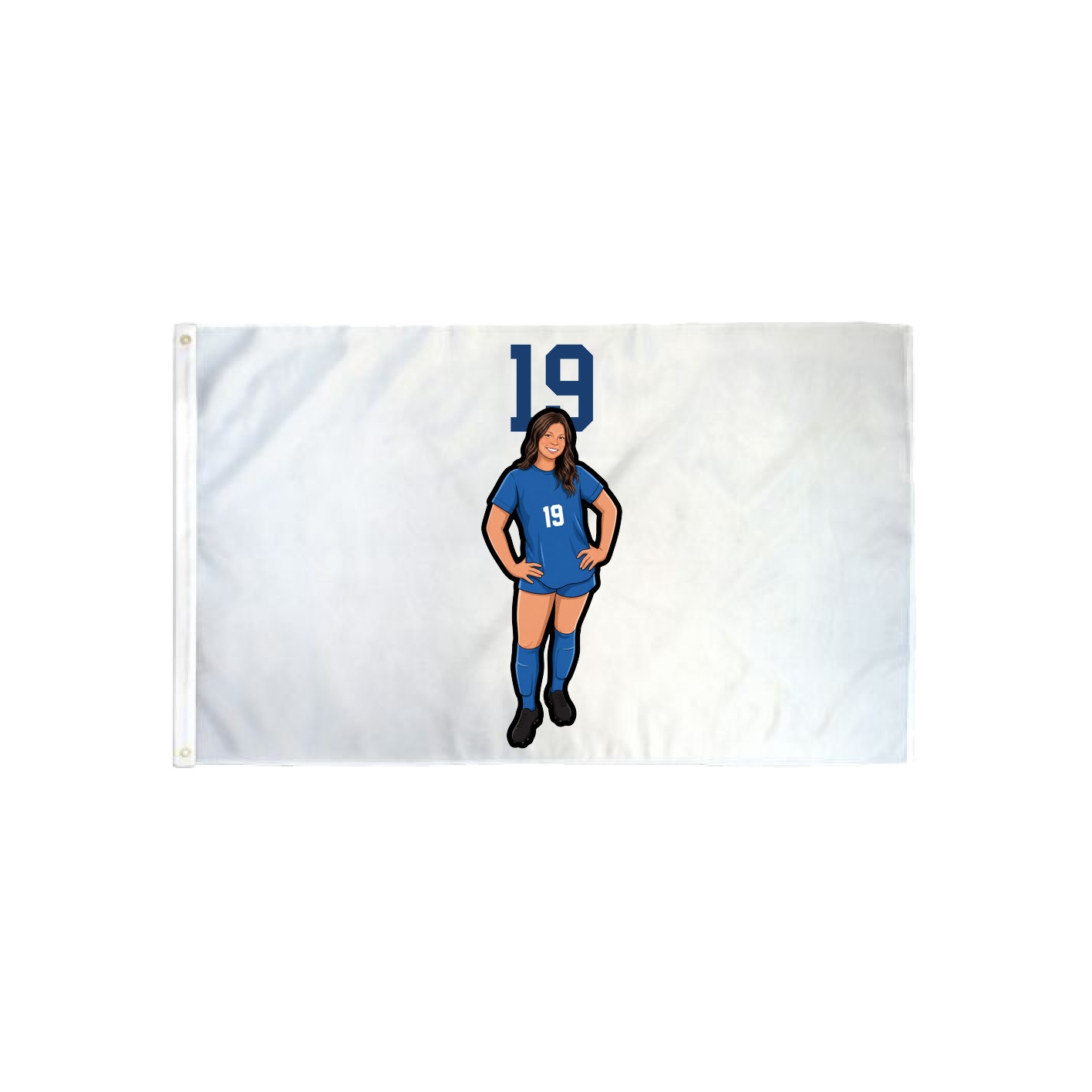 3x5 Flag — Number Top in Classic