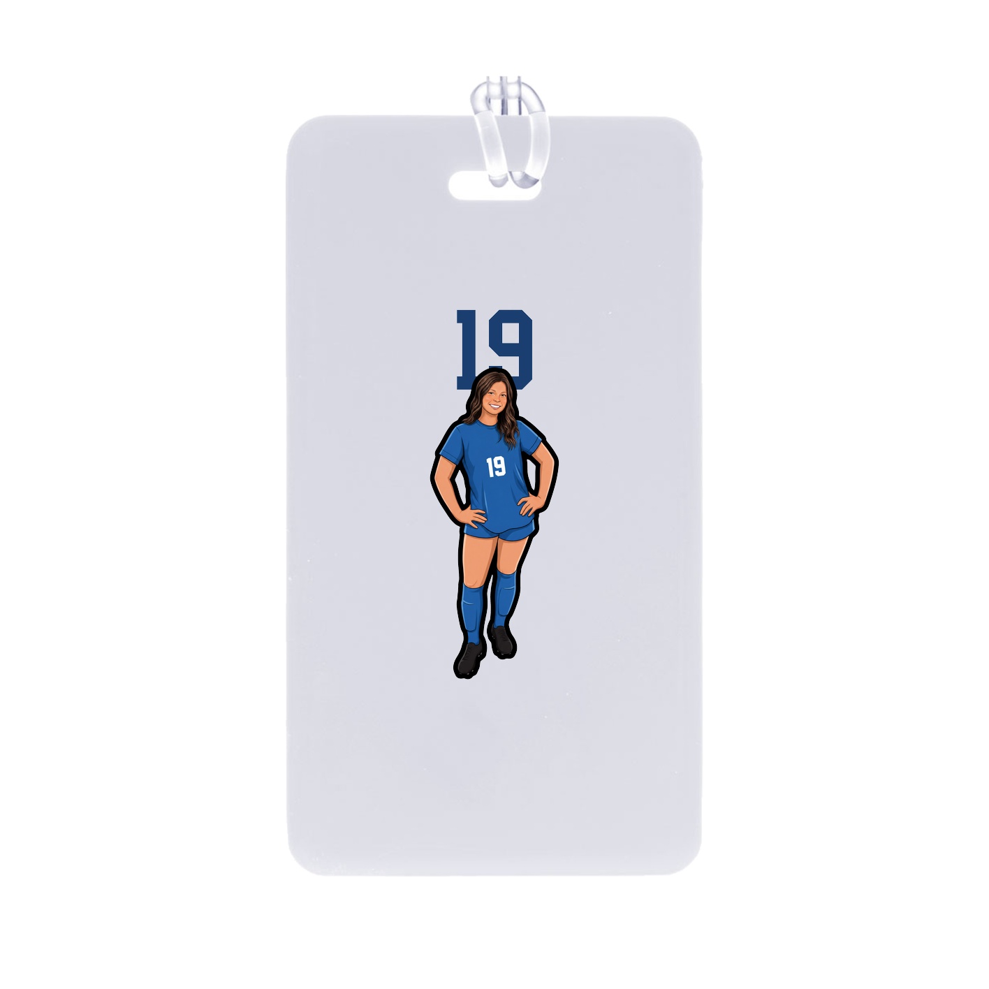 Bag Tag — Number Top in Classic