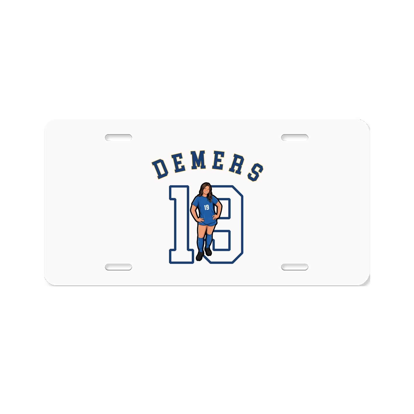 License Plate — Shirsey Arch in Classic
